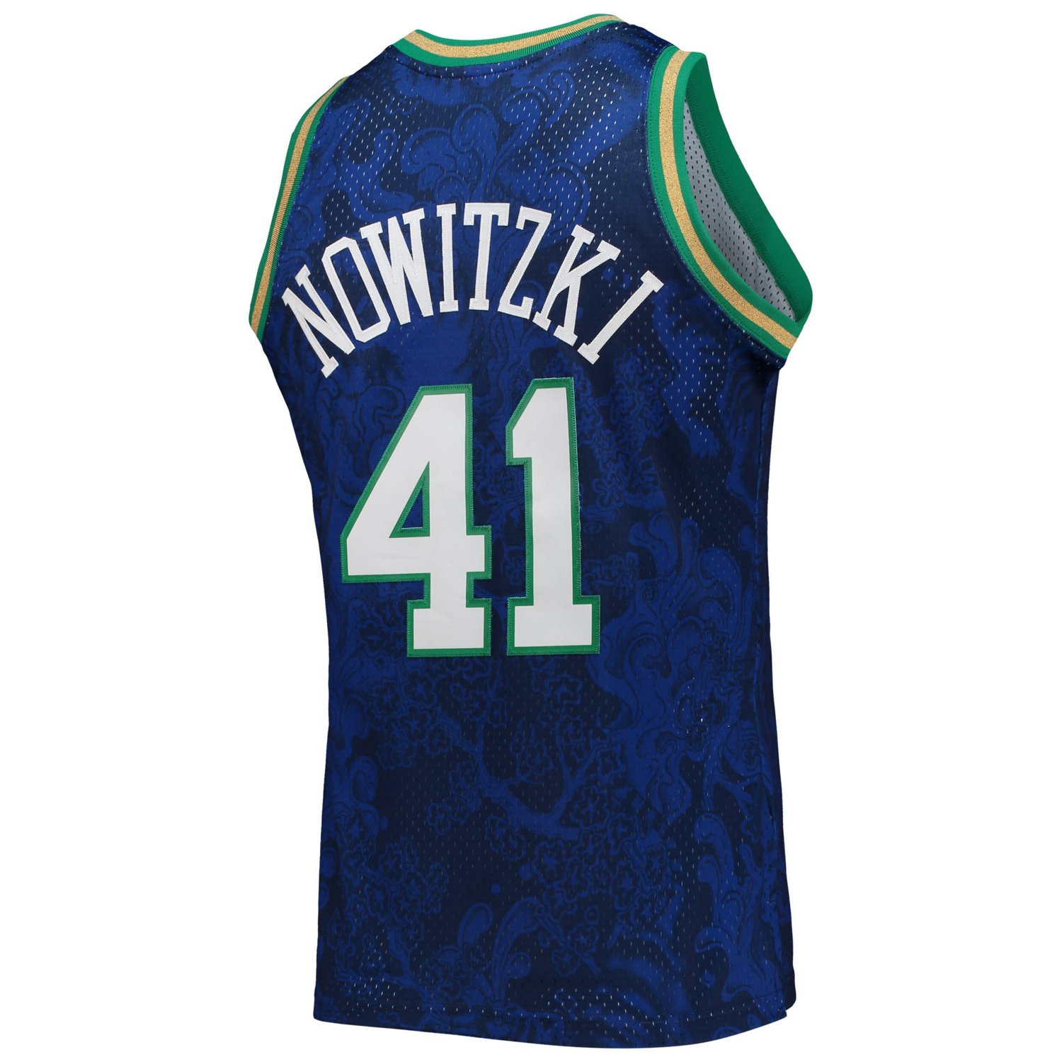 Mitchell  Ness Dirk Nowitzki Dirk Nowitzki Hardwood Classics 1998/99 Lunar New Year Swingman Jersey - view number 3