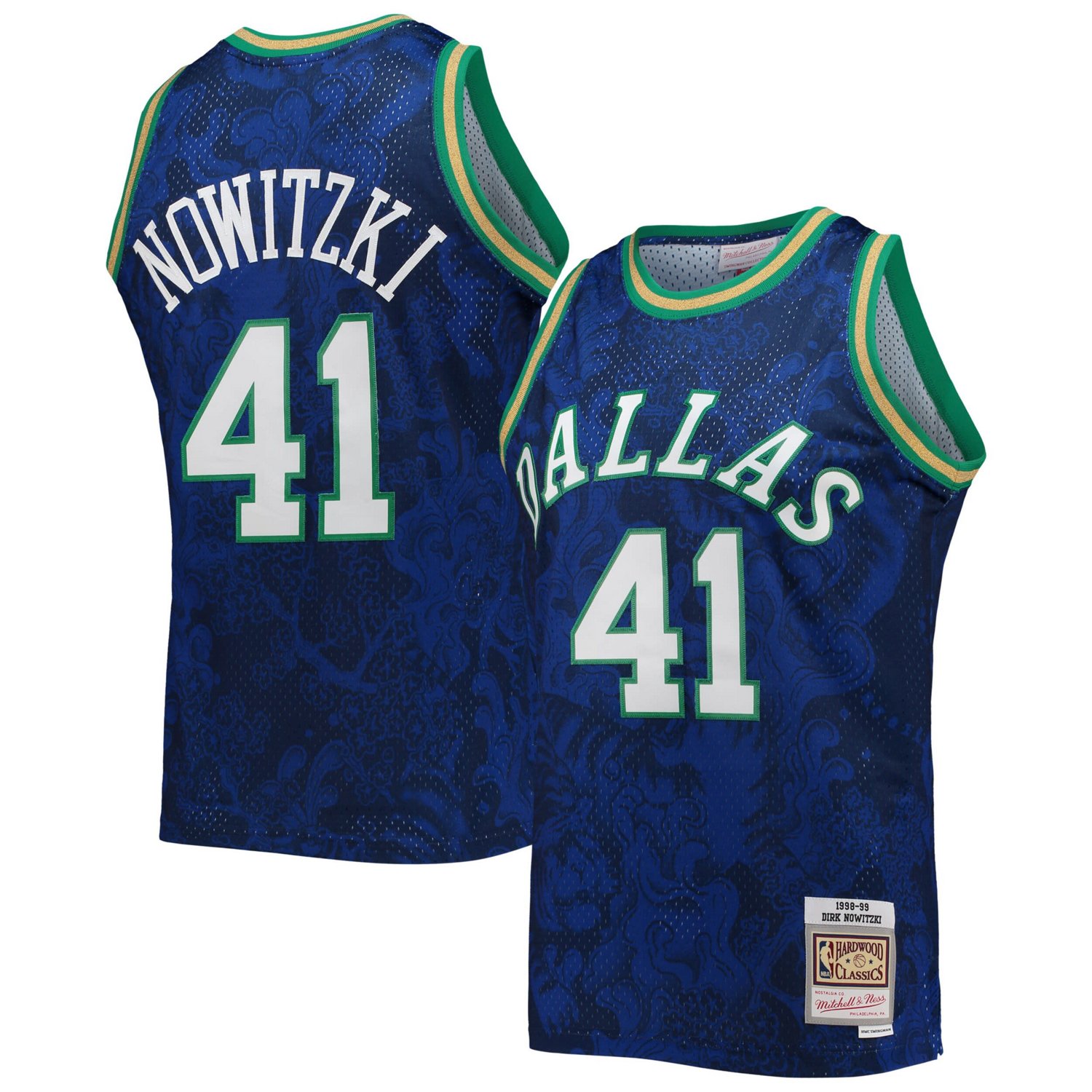 Mitchell & Ness deals Swingman Dallas Mavericks Road 1998-99 Dirk Nowitzki Jersey