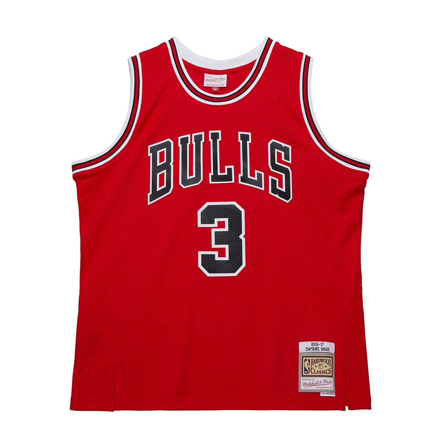 Mitchell  Ness Dwyane Wade Chicago Bulls 2016 17 Hardwood Classics Swingman Jersey - view number 2