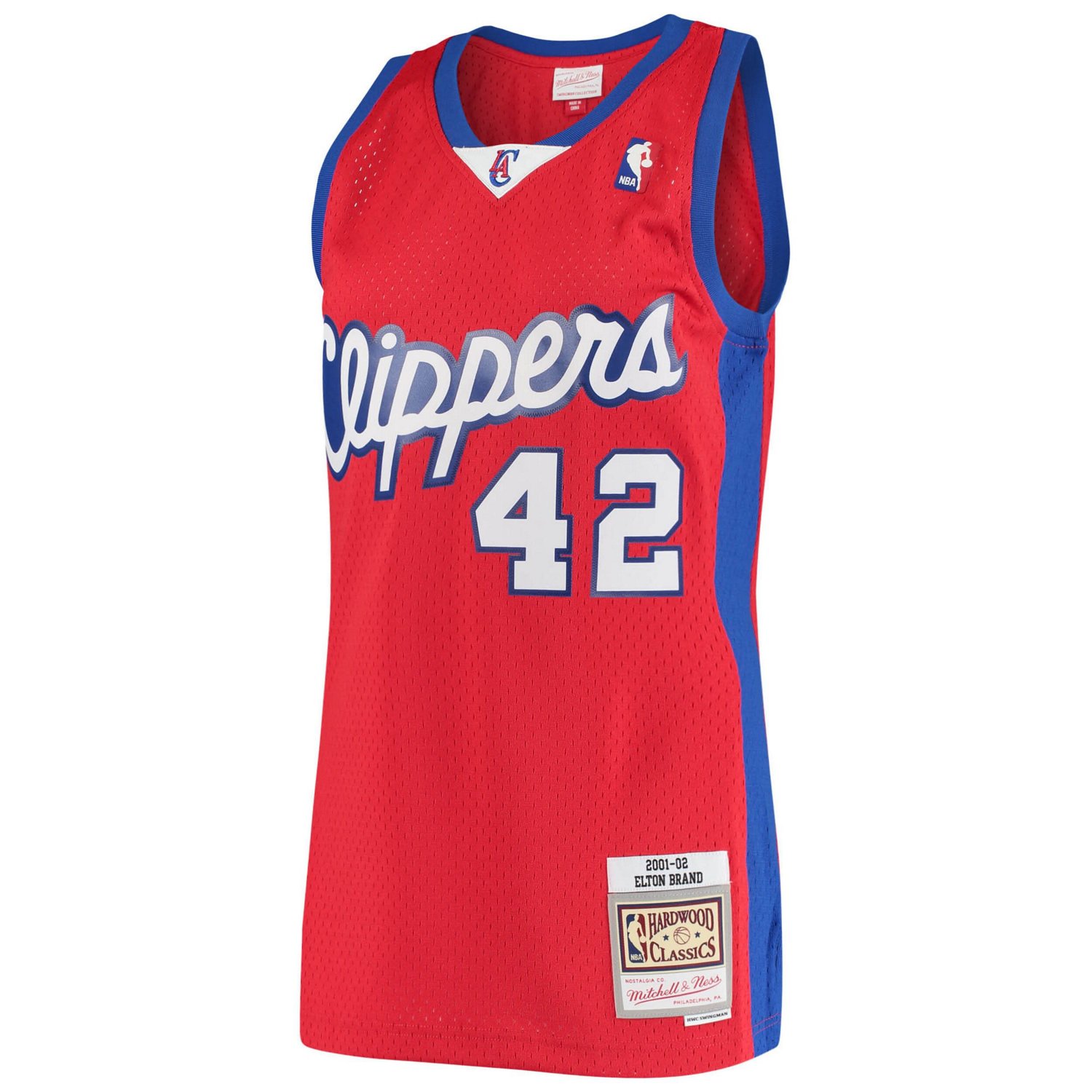 Mitchell  Ness Elton Brand LA Clippers Hardwood Classics Swingman Jersey                                                         - view number 2