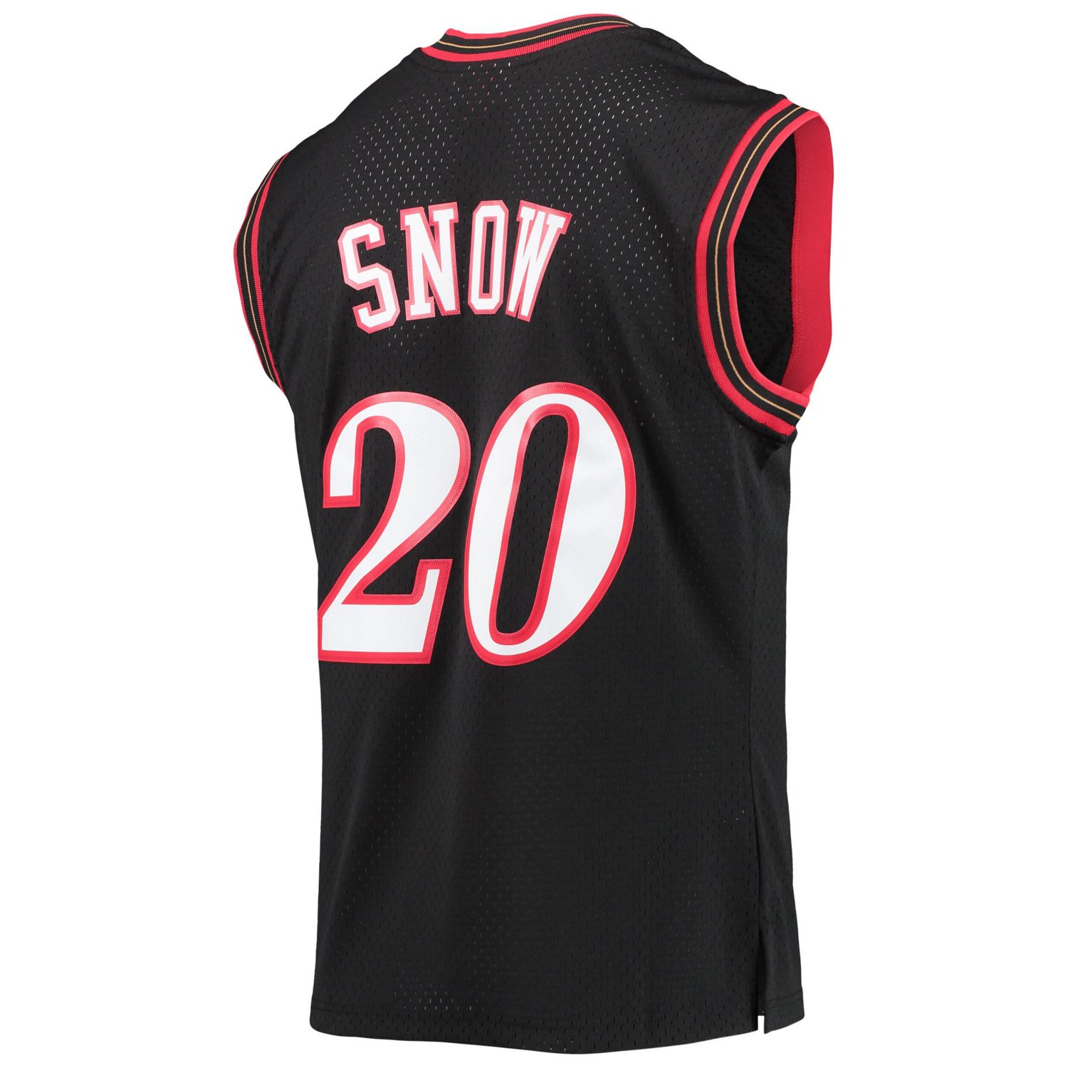 Mitchell  Ness Eric Snow Philadelphia 76ers 2000/01 Hardwood Classics Swingman Jersey                                            - view number 3