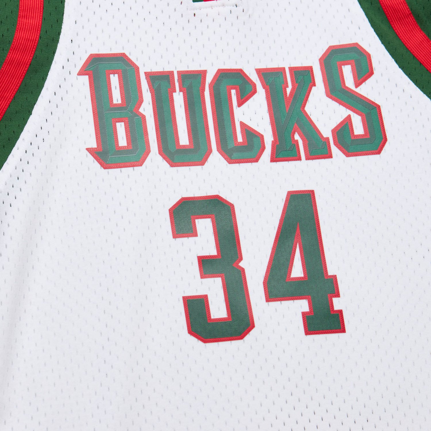 Mitchell  Ness Giannis Antetokounmpo Milwaukee Bucks 2013/14 Hardwood Classics Swingman Jersey                                   - view number 4
