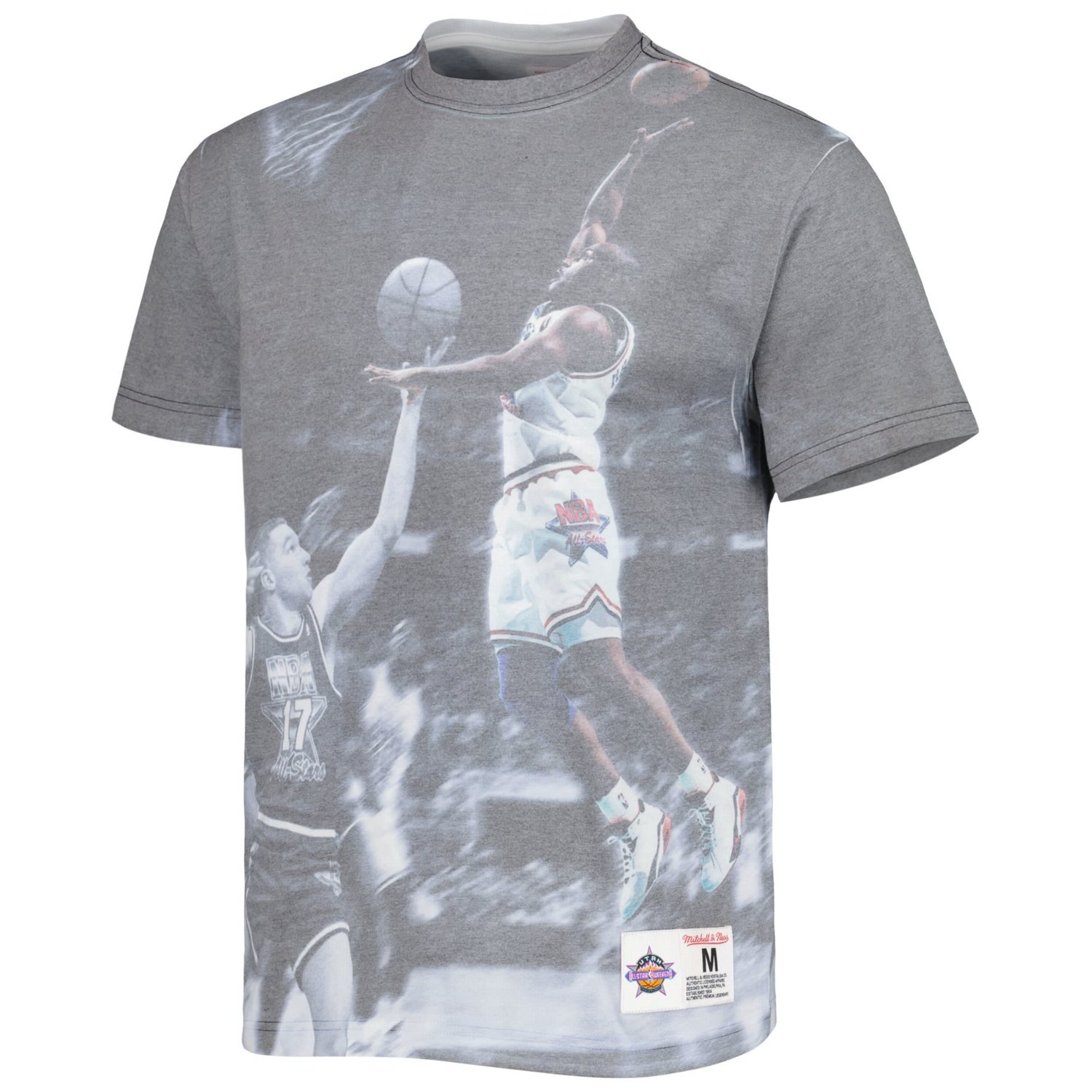 Mitchell  Ness Golden State Warriors Above the Rim Graphic T-Shirt