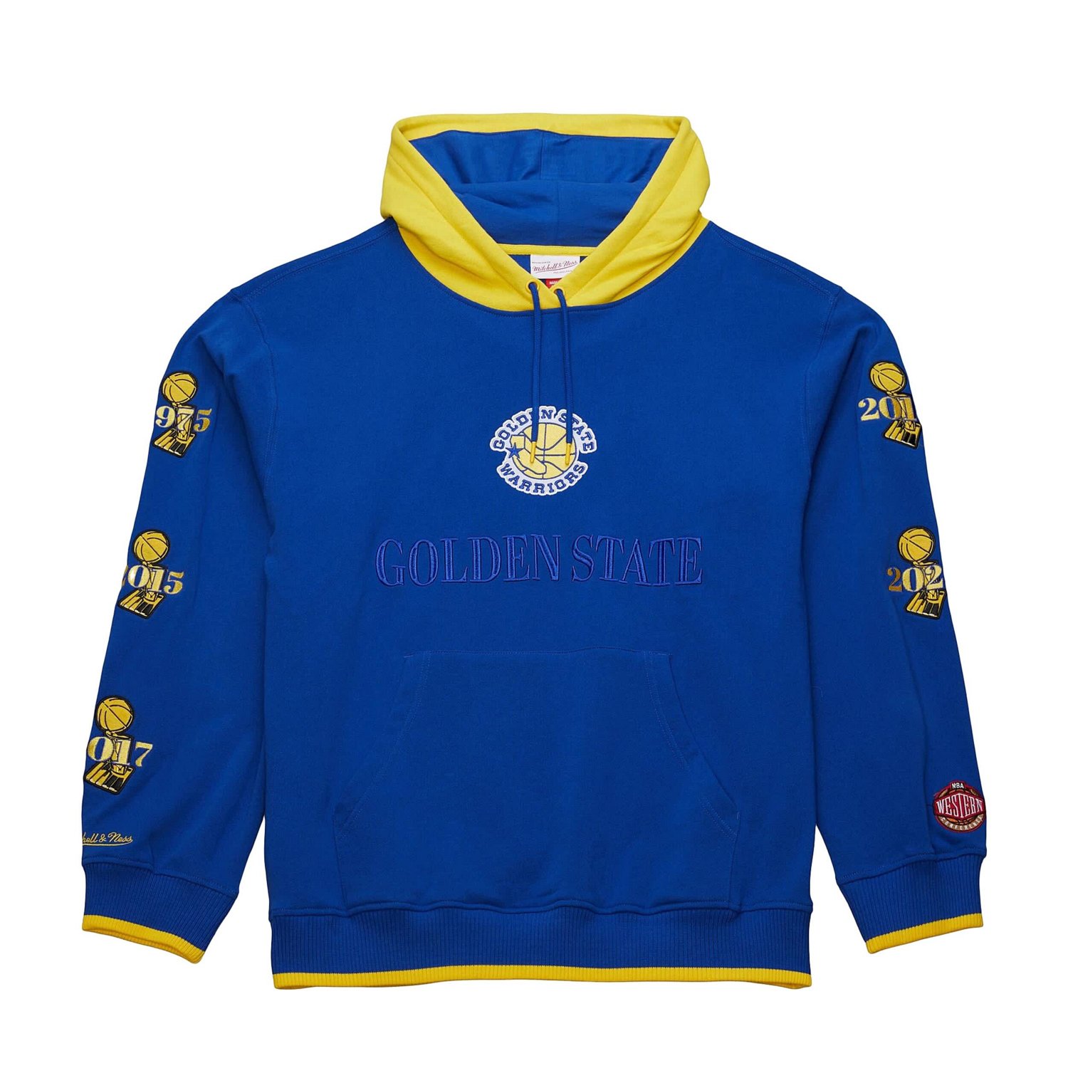 Mitchell  Ness Golden State Warriors Hardwood Classics Team OG 30 Pullover Hoodie - view number 4