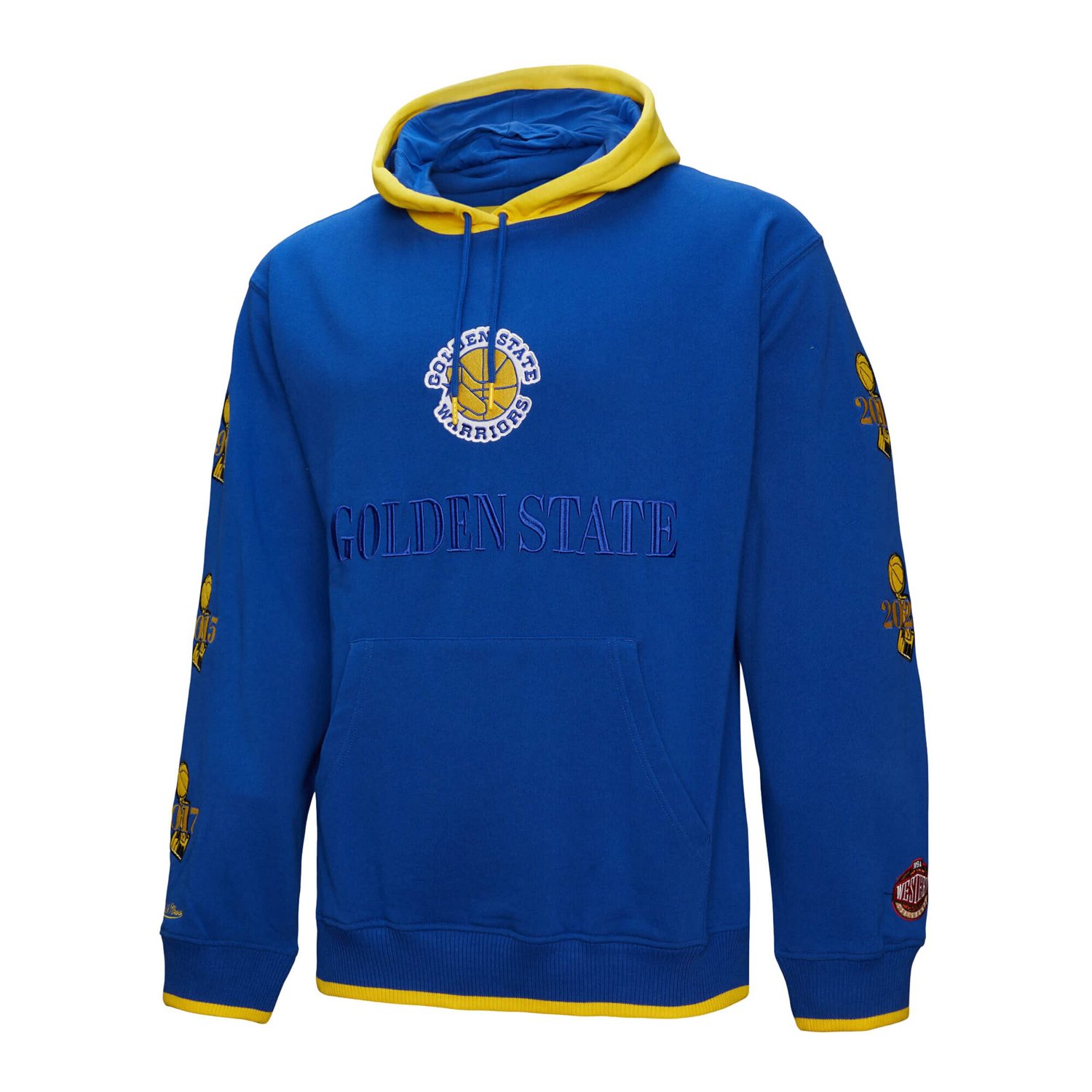 Mitchell  Ness Golden State Warriors Hardwood Classics Team OG 30 Pullover Hoodie - view number 2