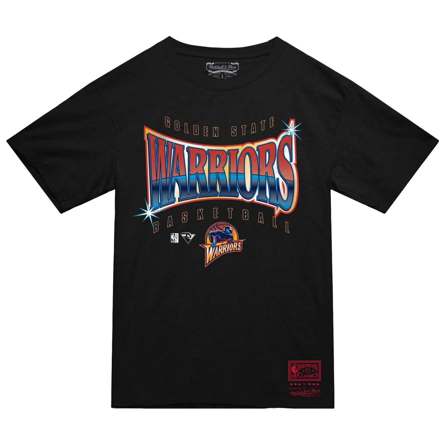 Mitchell  Ness Golden State Warriors Worldwide Collection Glow Up T-Shirt - view number 2