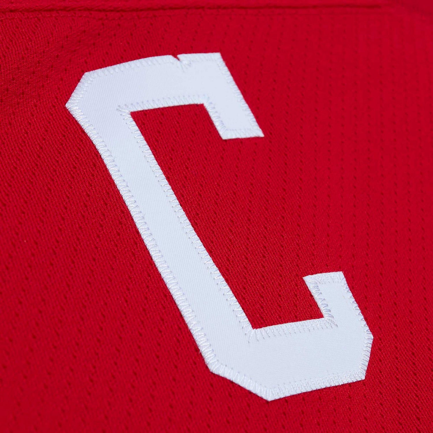 Mitchell  Ness Gordie Howe Detroit Wings Big  Tall 1960 Captain Patch Blue Line Player Jersey                                    - view number 4