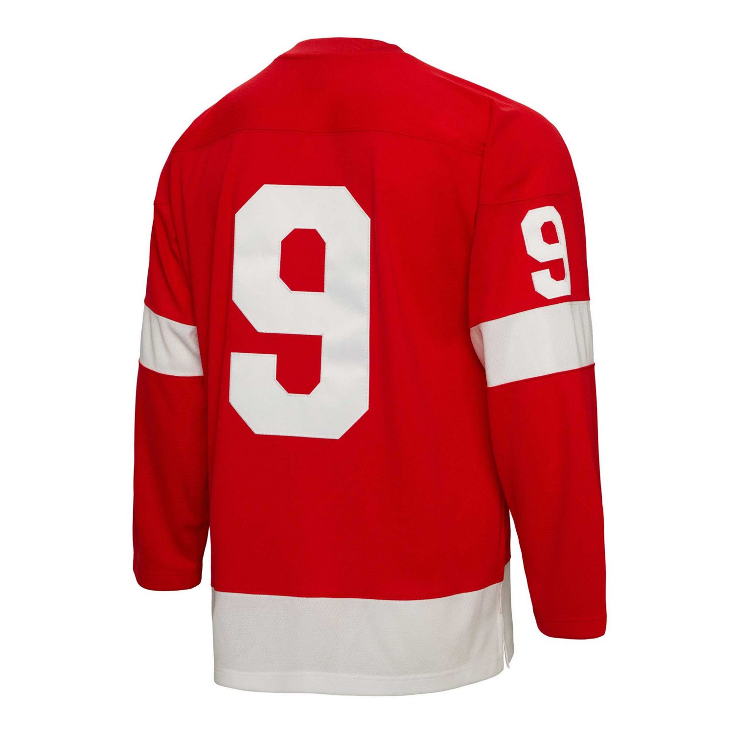 Mitchell  Ness Gordie Howe Detroit Wings Big  Tall 1960 Captain Patch Blue Line Player Jersey                                    - view number 3