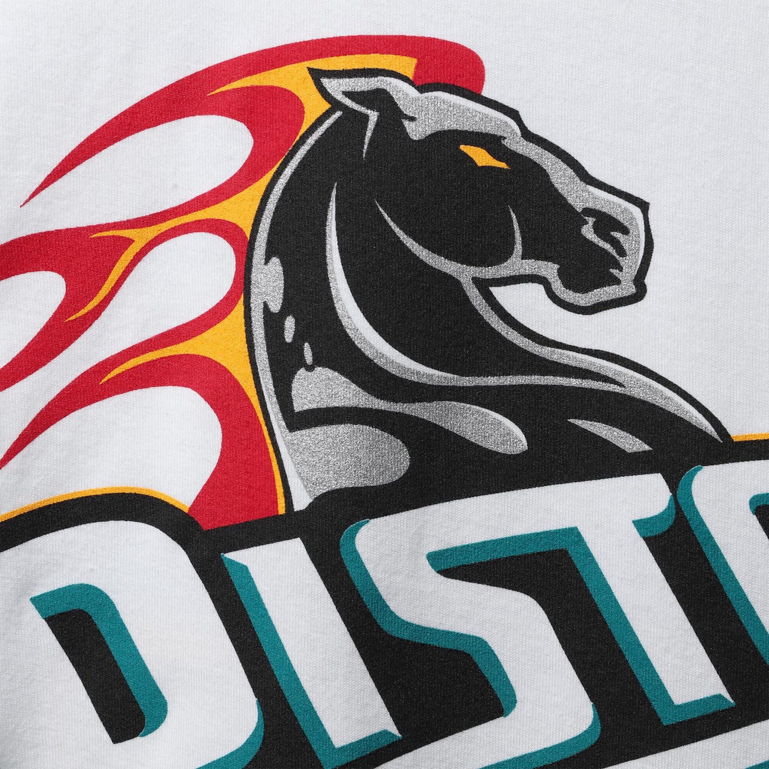 Mitchell  Ness Grant Hill Detroit Pistons Hardwood Classics Stitch Name  Number T-Shirt - view number 3