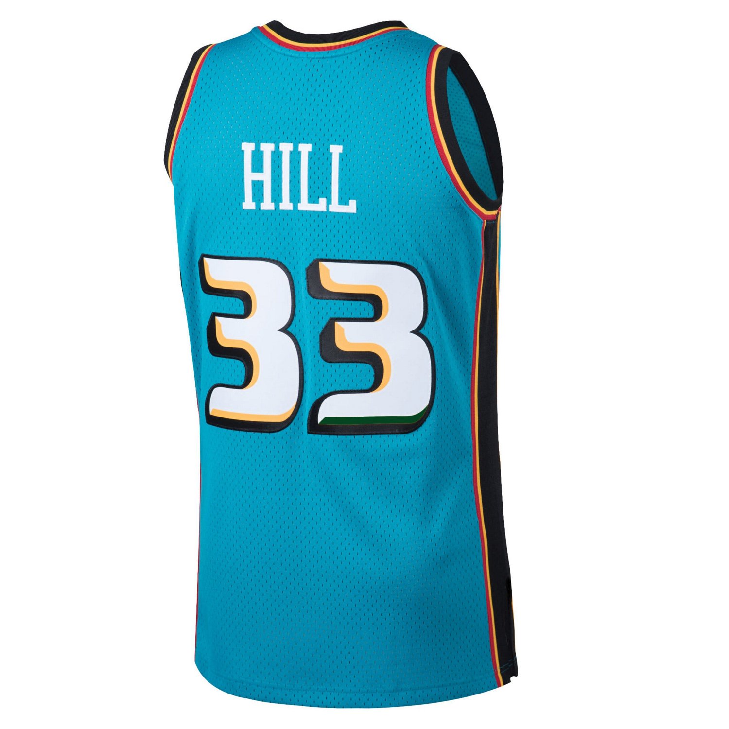 Mitchell  Ness Grant Hill Detroit Pistons Hardwood Classics Swingman Jersey - view number 3