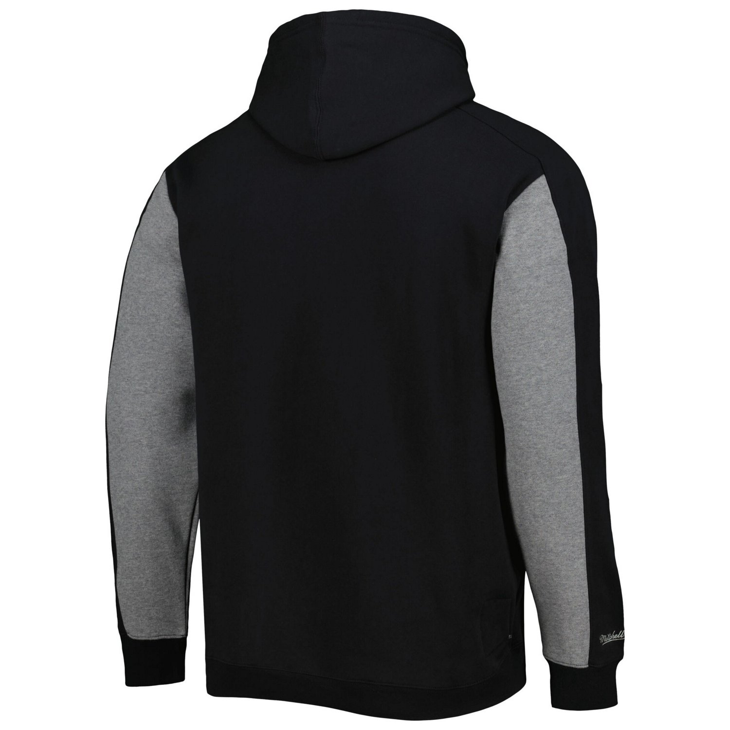 Mitchell  Ness Gray Chicago White Sox Colorblocked Fleece Pullover Hoodie - view number 3