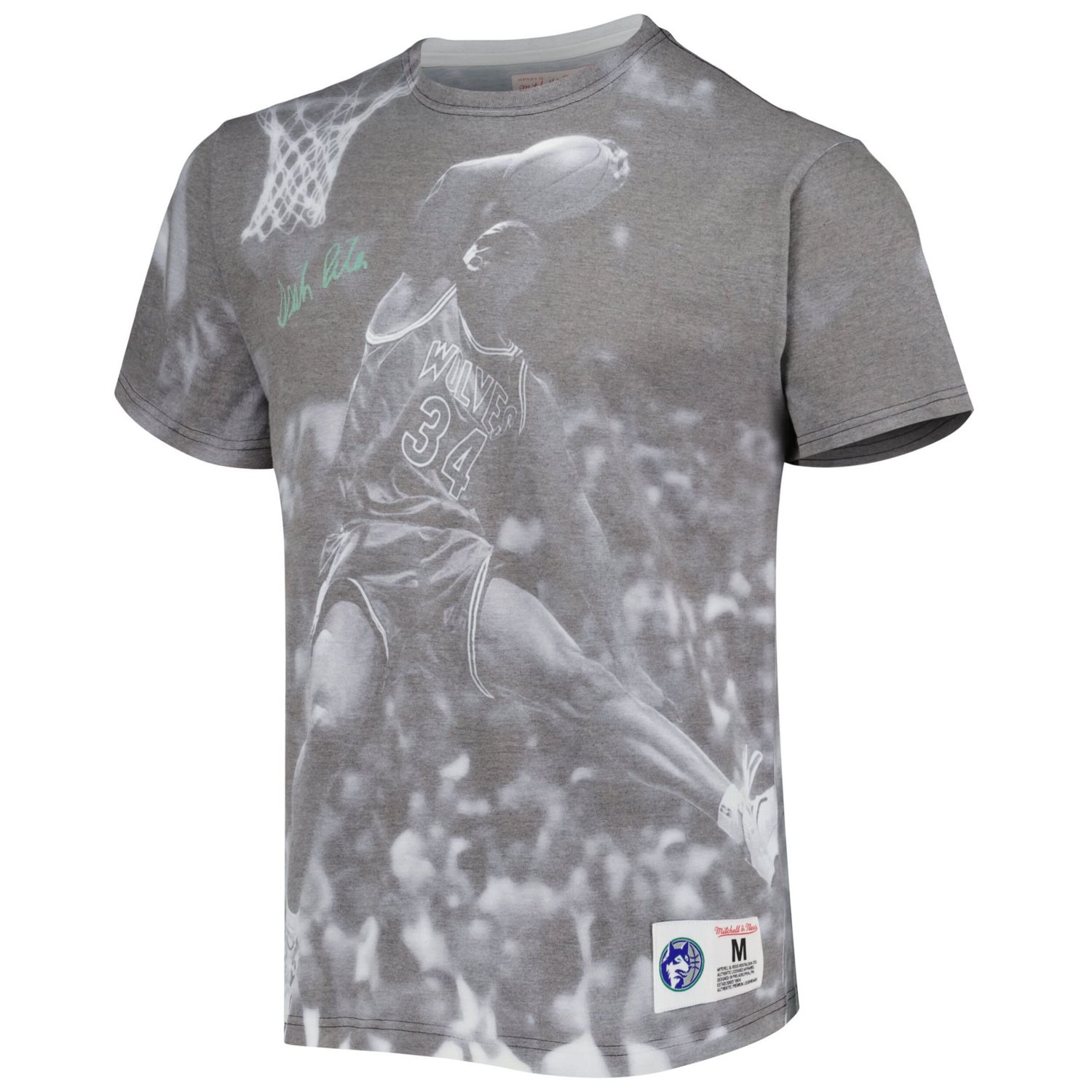Mitchell  Ness Isaiah Rider Minnesota Timberwolves Above The Rim T-Shirt                                                         - view number 2