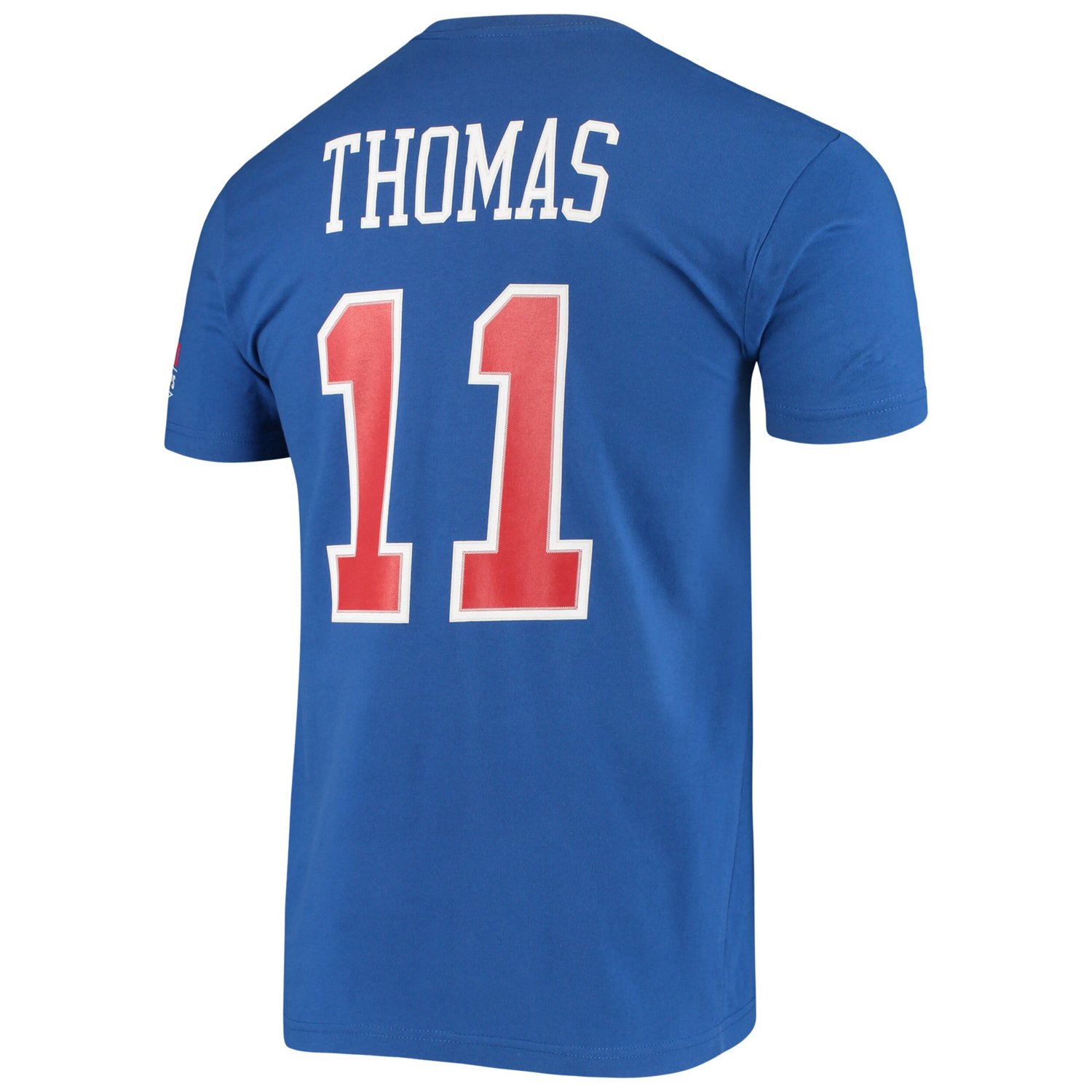 Mitchell  Ness Isiah Thomas Detroit Pistons Hardwood Classics Stitch Name  Number T-Shirt - view number 3