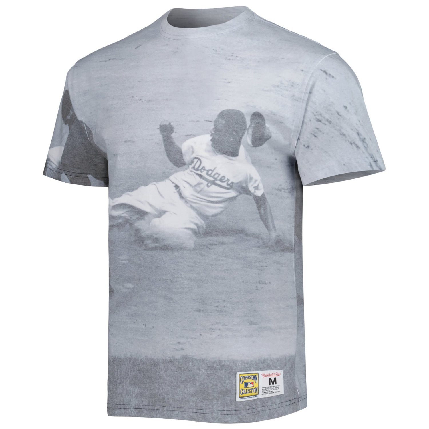 Mitchell  Ness Jackie Robinson Brooklyn Dodgers Cooperstown Collection Highlight Sublimated Player Graphic T-Shirt