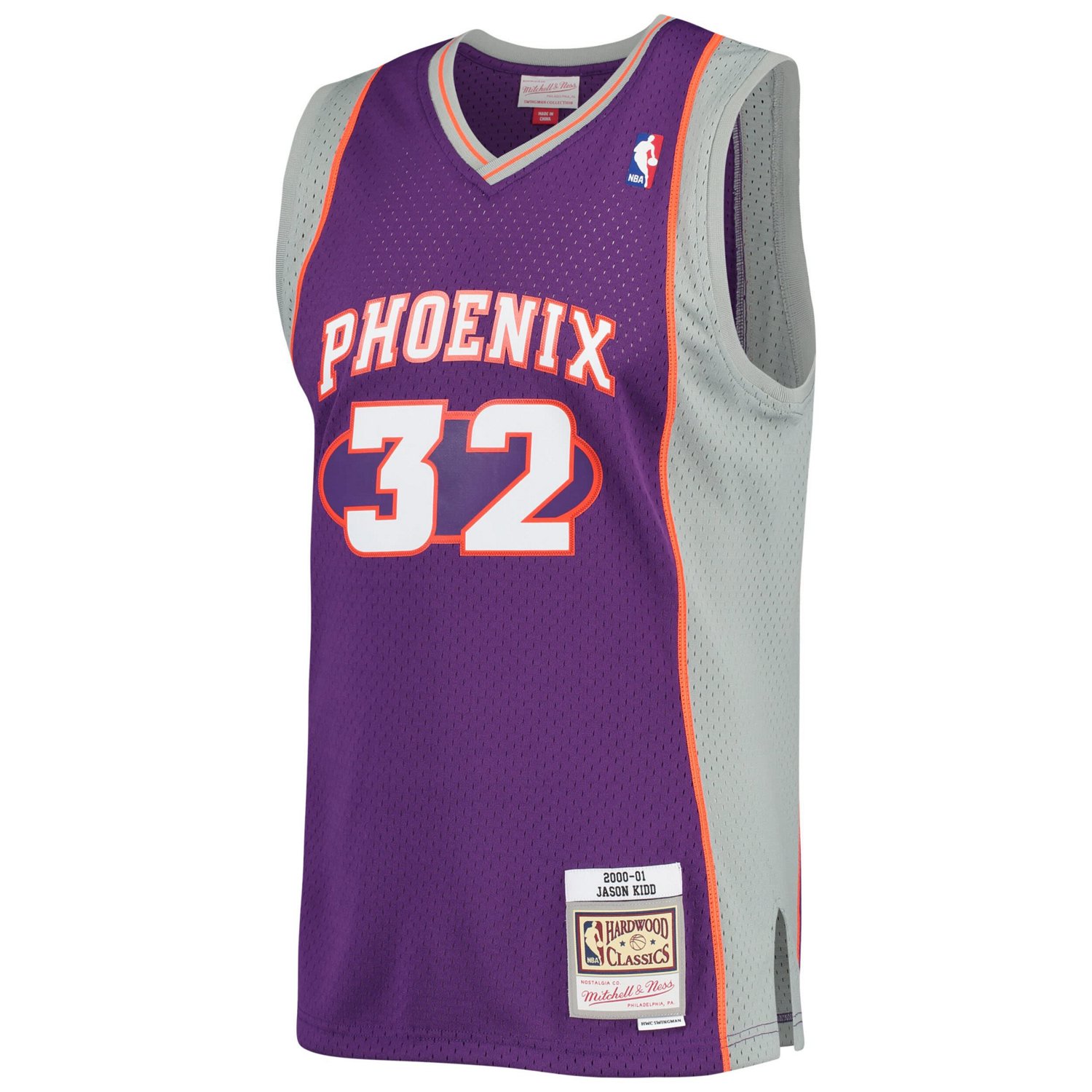 Mitchell  Ness Jason Kidd Phoenix Suns 2001/02 Hardwood Classics Swingman Jersey                                                 - view number 2