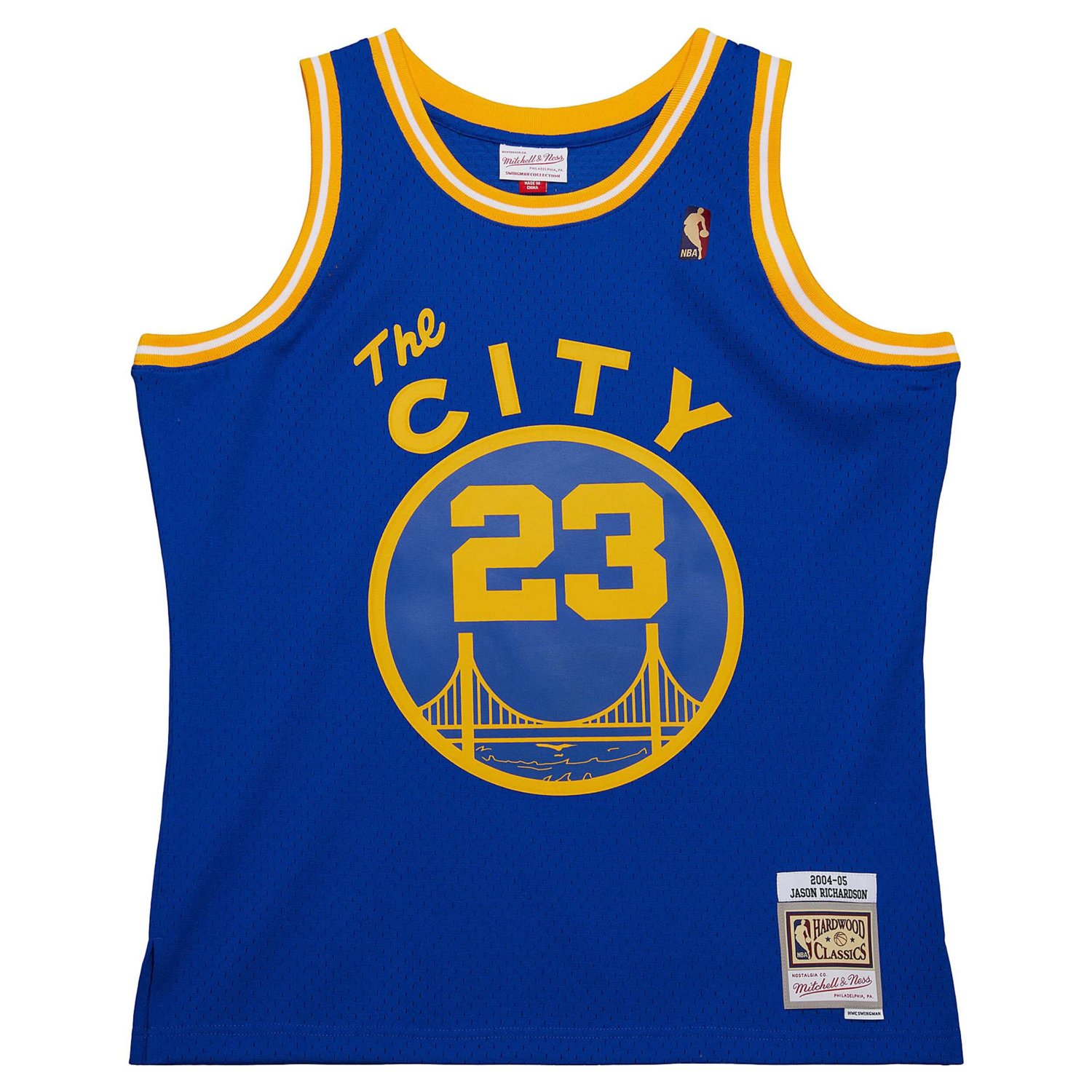 Mitchell  Ness Jason Richardson Golden State Warriors 2004 05 Hardwood Classics Swingman Jersey - view number 2
