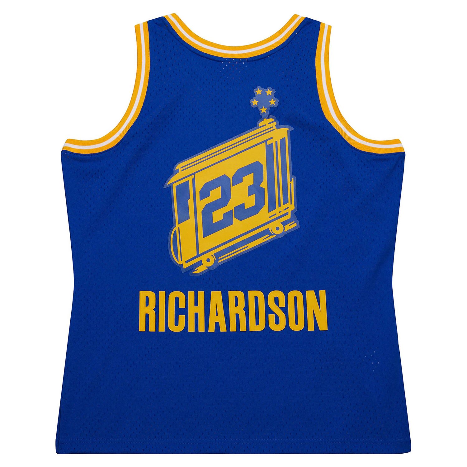Mitchell  Ness Jason Richardson Golden State Warriors 2004 05 Hardwood Classics Swingman Jersey - view number 3