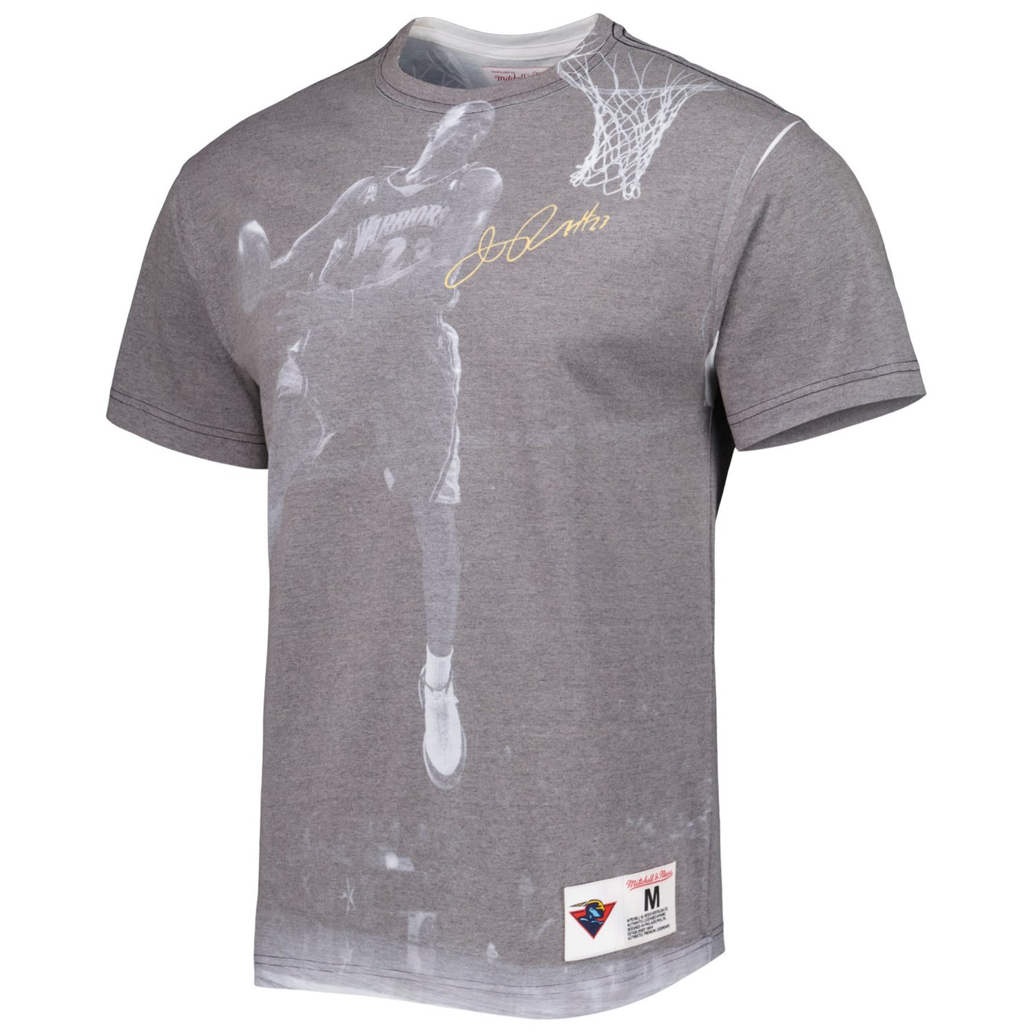 Mitchell  Ness Jason Richardson Golden State Warriors Above The Rim T-Shirt                                                      - view number 2