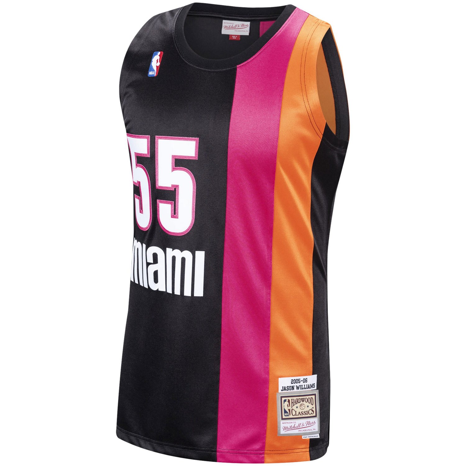 Mitchell  Ness Jason Williams Miami Heat 2005/06 Hardwood Classics Swingman Jersey                                               - view number 2