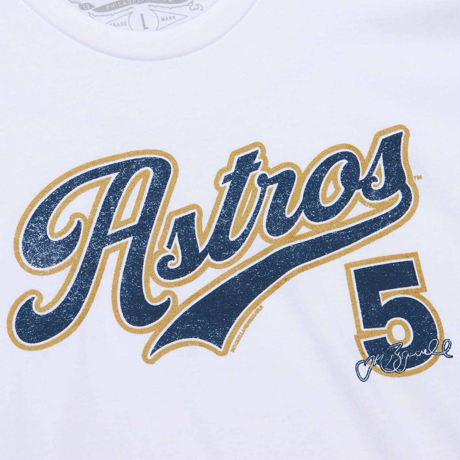 Mitchell  Ness Jeff Bagwell Houston Astros Cooperstown Collection Player T-Shirt - view number 4