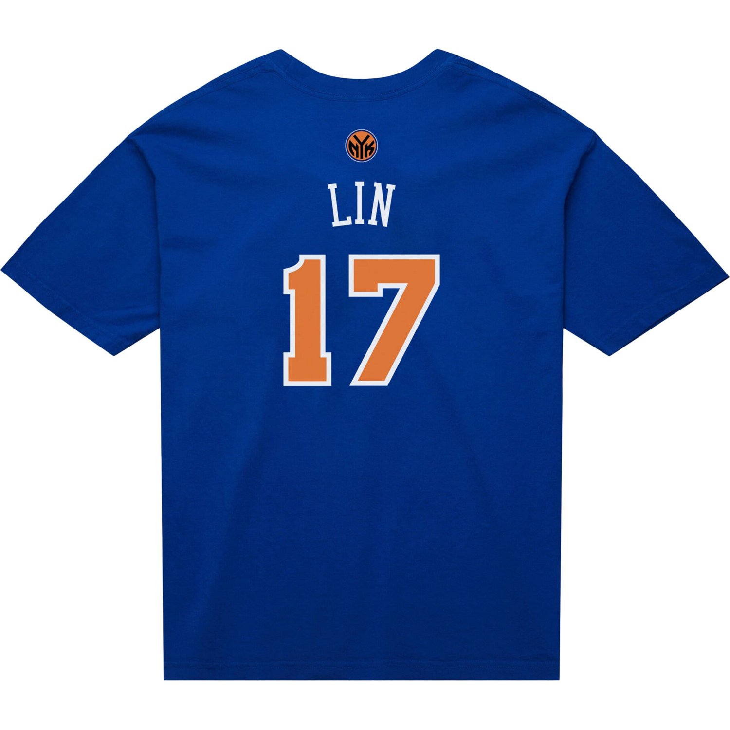 Mitchell  Ness Jeremy Lin New York Knicks Name  Number T-Shirt - view number 3