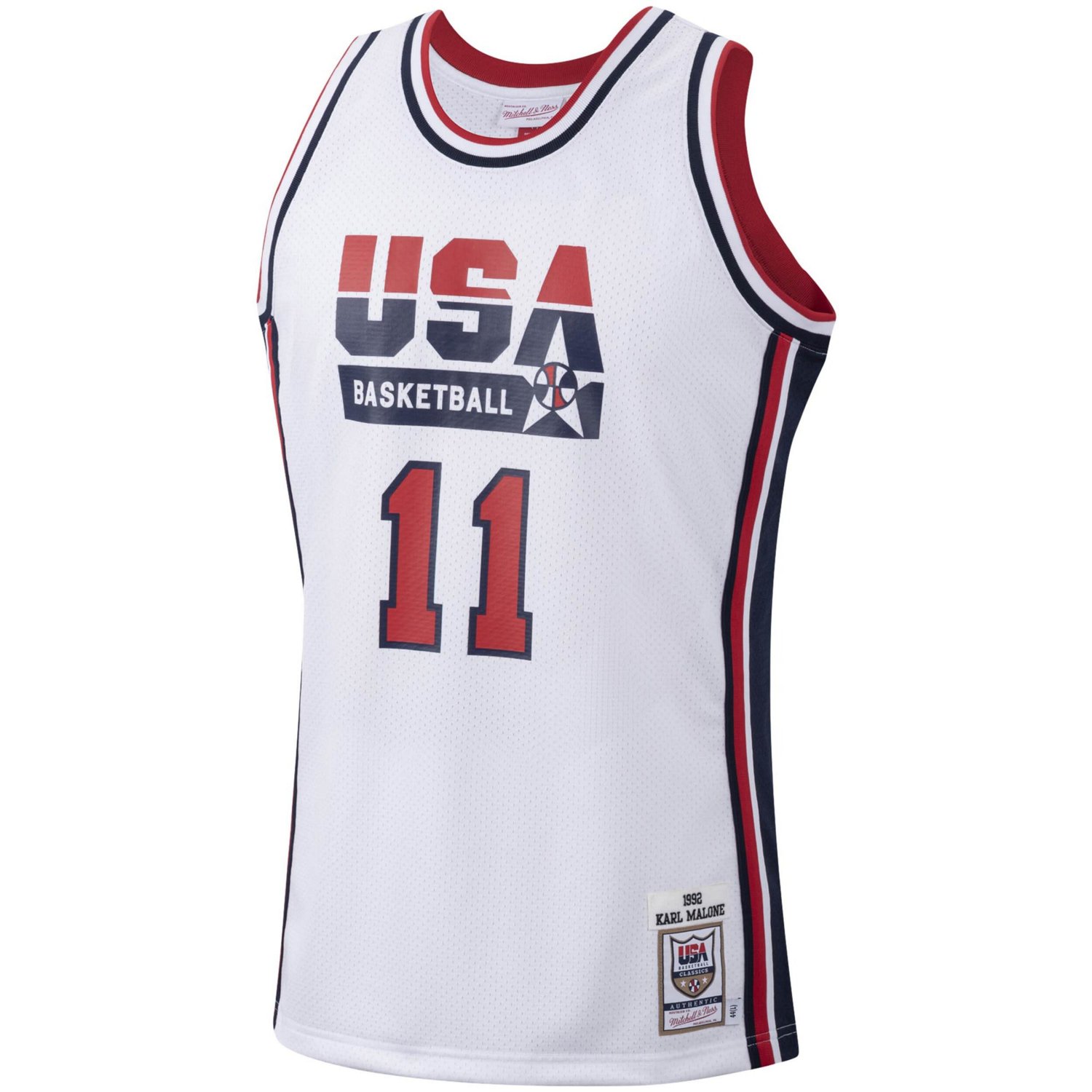 Mitchell  Ness Karl Malone USA Basketball 1992 Authentic Jersey                                                                  - view number 2