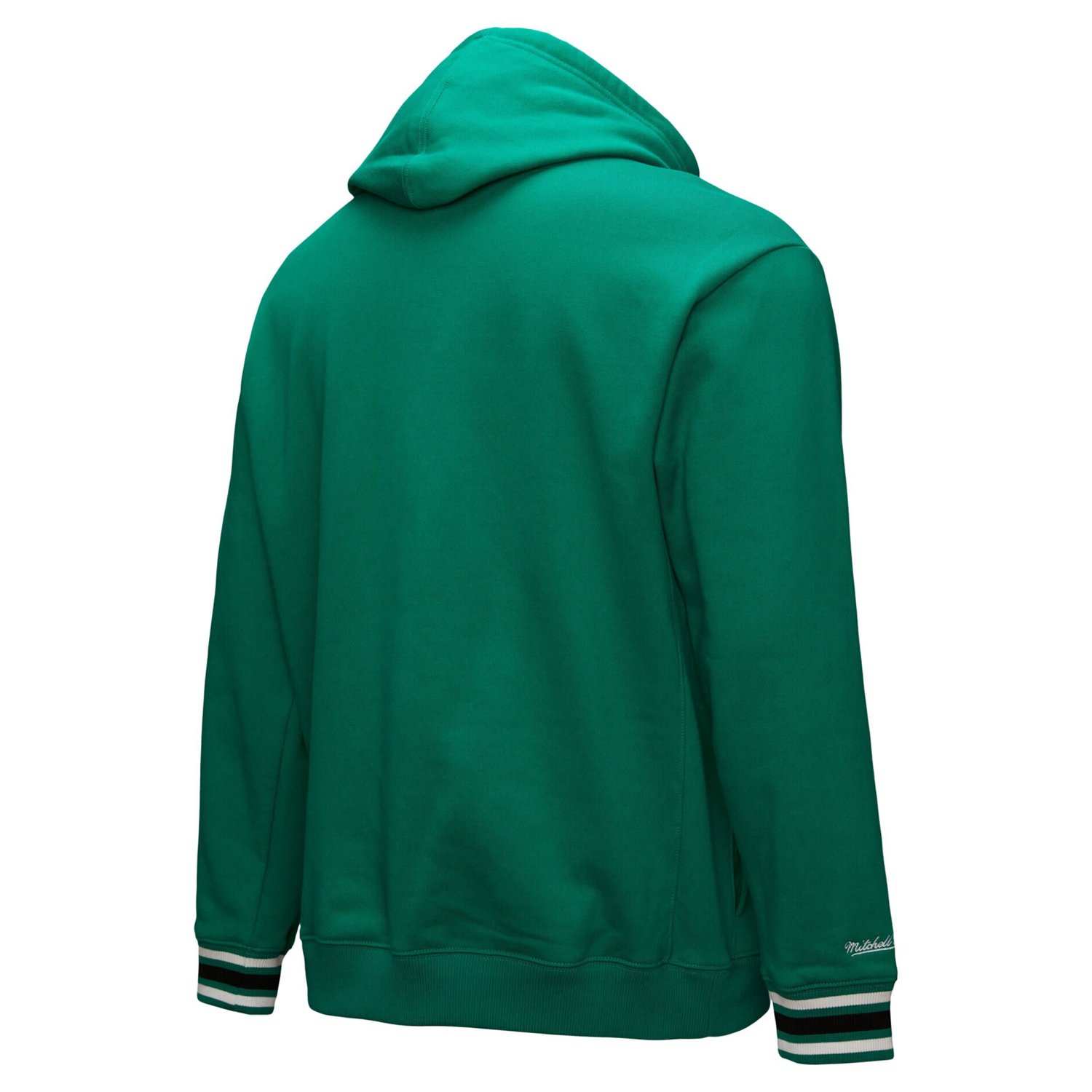 Mitchell  Ness Kelly Boston Celtics Chainstitch Applique Vintage Heavyweight Pullover Hoodie - view number 3