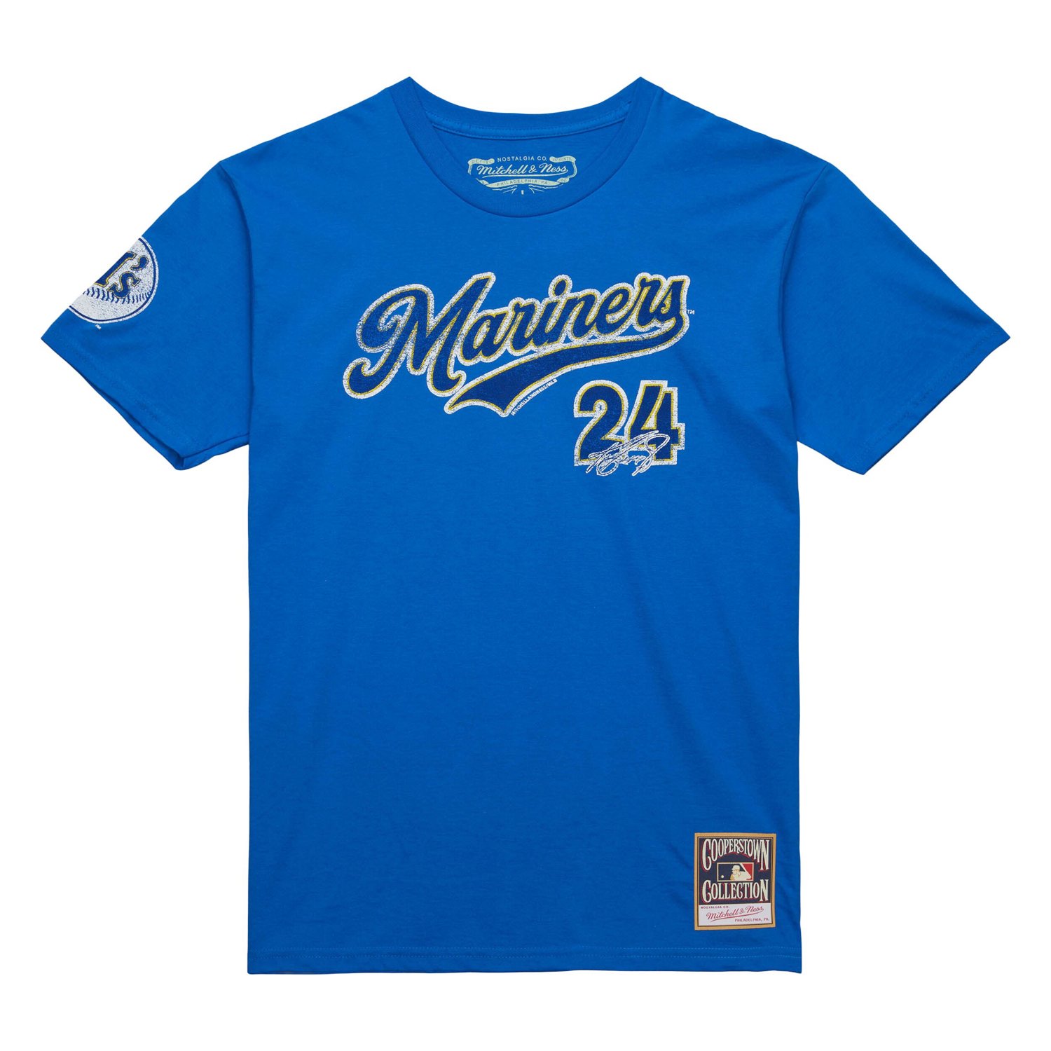 Mitchell  Ness Ken Griffey Jr Seattle Mariners Cooperstown Collection Player T-Shirt - view number 2