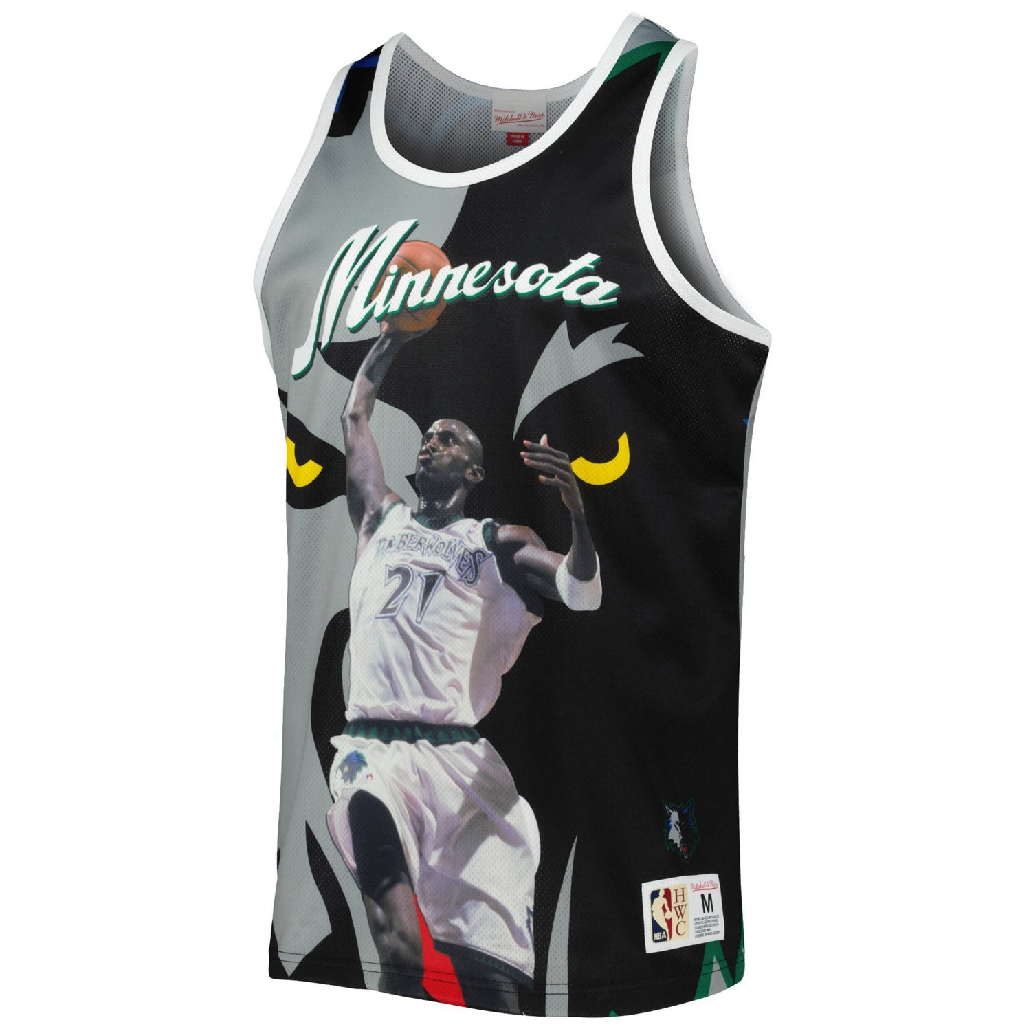 Mitchell  Ness Kevin Garnett / Minnesota Timberwolves Sublimated Player Tank Top                                                 - view number 2