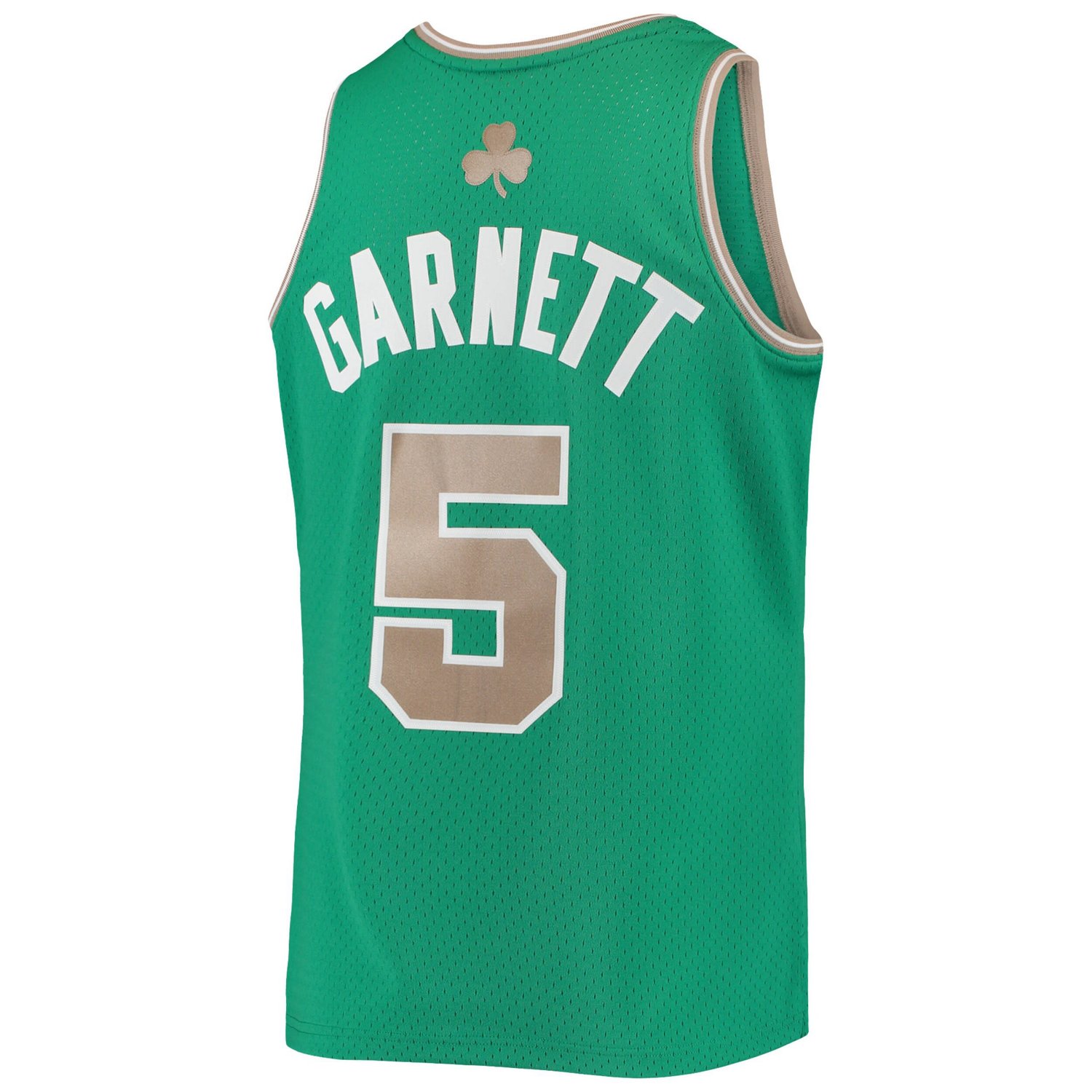 Mitchell  Ness Kevin Garnett Kelly Boston Celtics 2001/02 Hardwood Classics Swingman Jersey                                      - view number 3