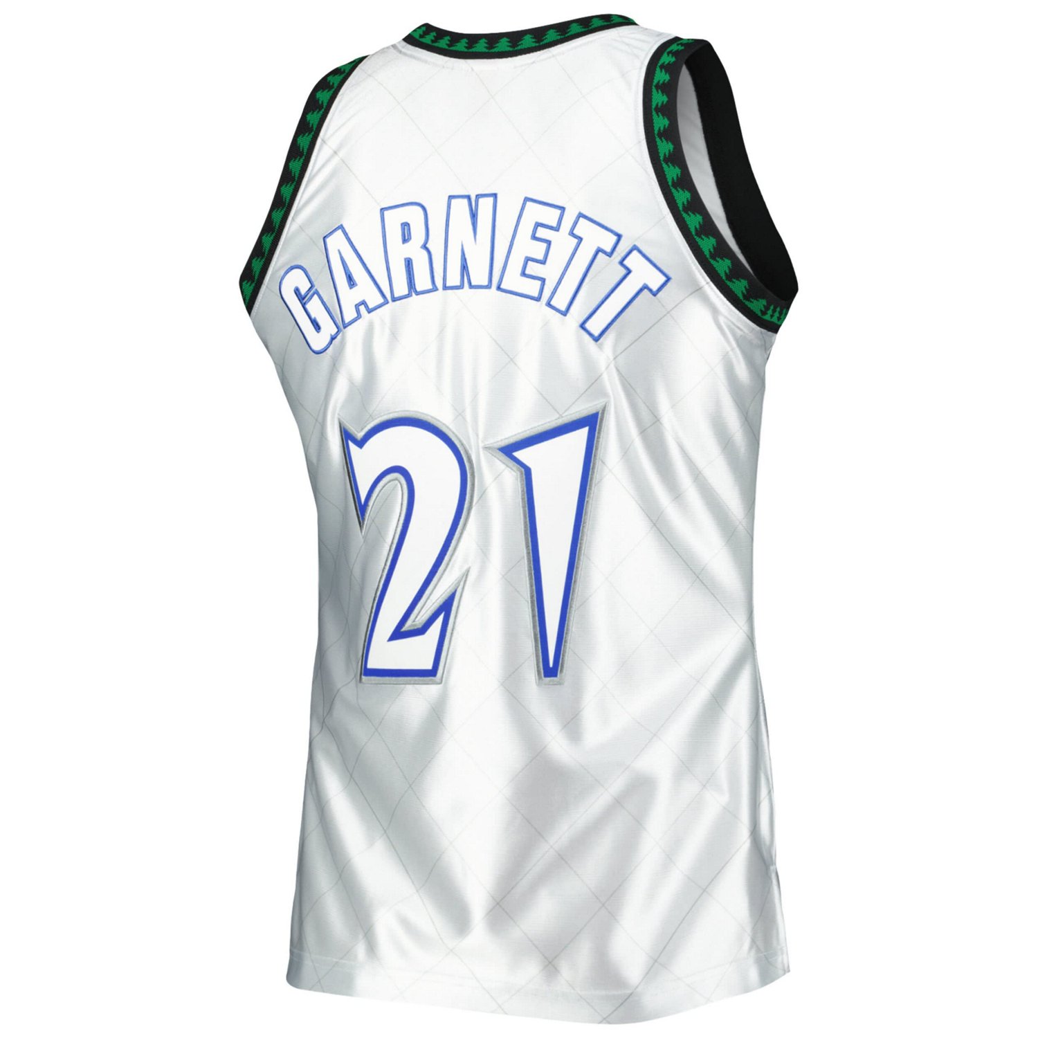Mitchell  Ness Kevin Garnett Minnesota Timberwolves 1997/98 Hardwood Classics 75th Anniversary Swingman Jersey                   - view number 3
