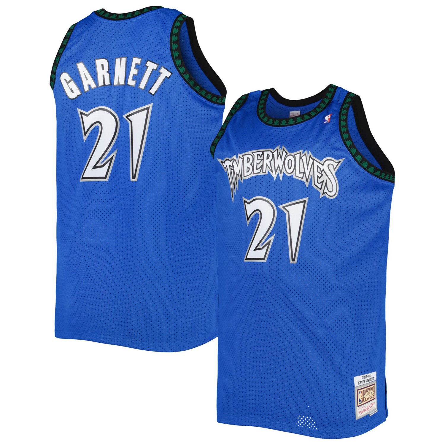 Mitchell  Ness Kevin Garnett Minnesota Timberwolves Big  Tall Hardwood Classics 2003/04 Swingman Jersey