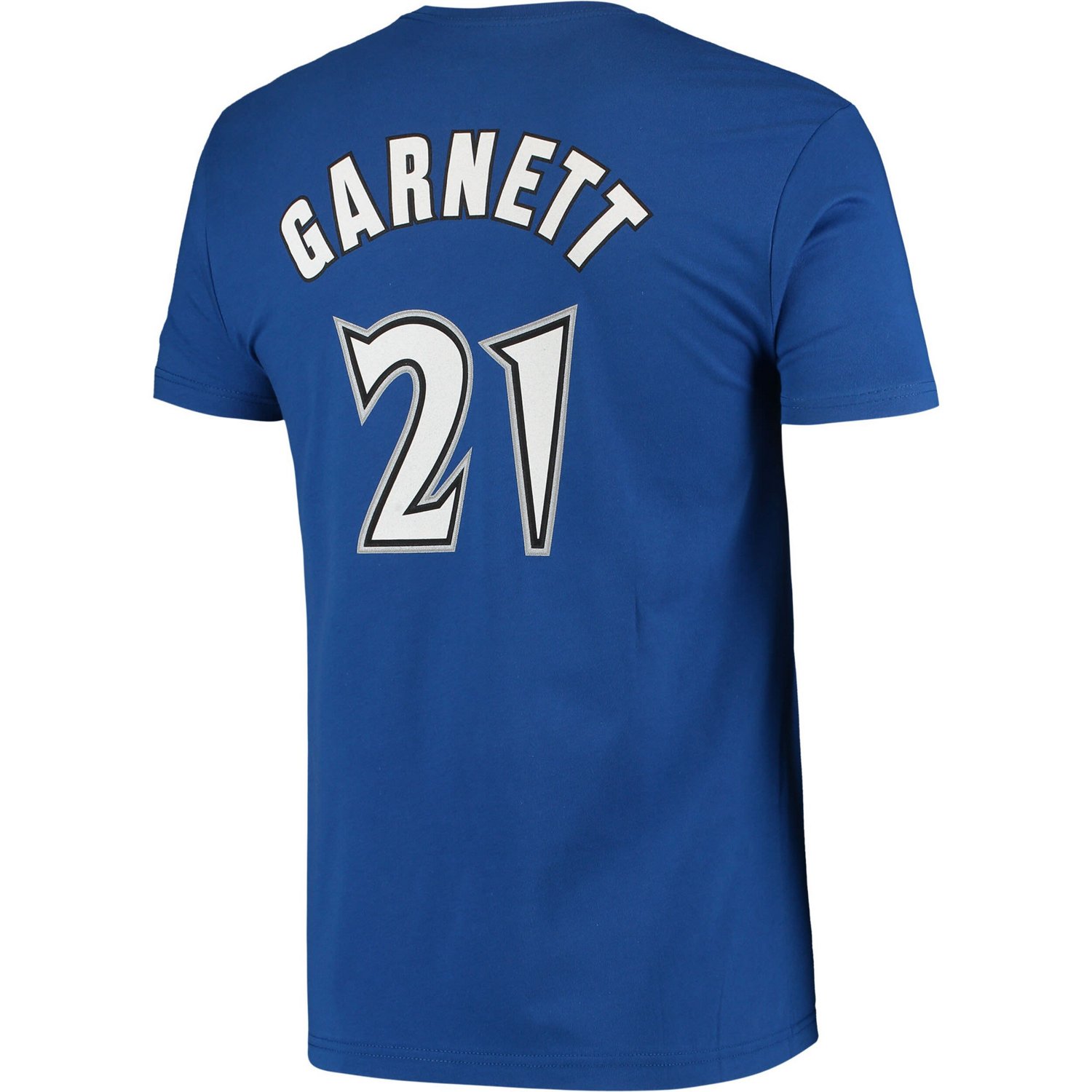 Mitchell  Ness Kevin Garnett Minnesota Timberwolves Hardwood Classics Stitch Name  Number T-Shirt - view number 3
