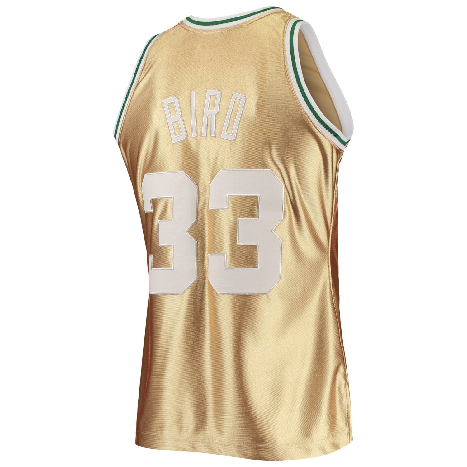 Mitchell  Ness Larry Bird Boston Celtics 75th Anniversary 1985/86 Hardwood Classics Swingman Jersey                              - view number 3