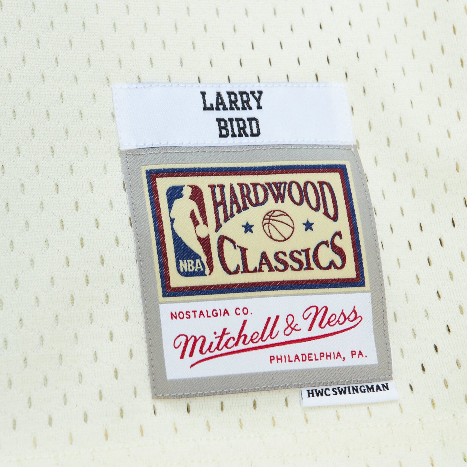 Mitchell  Ness Larry Bird Boston Celtics Chainstitch Swingman Jersey - view number 4