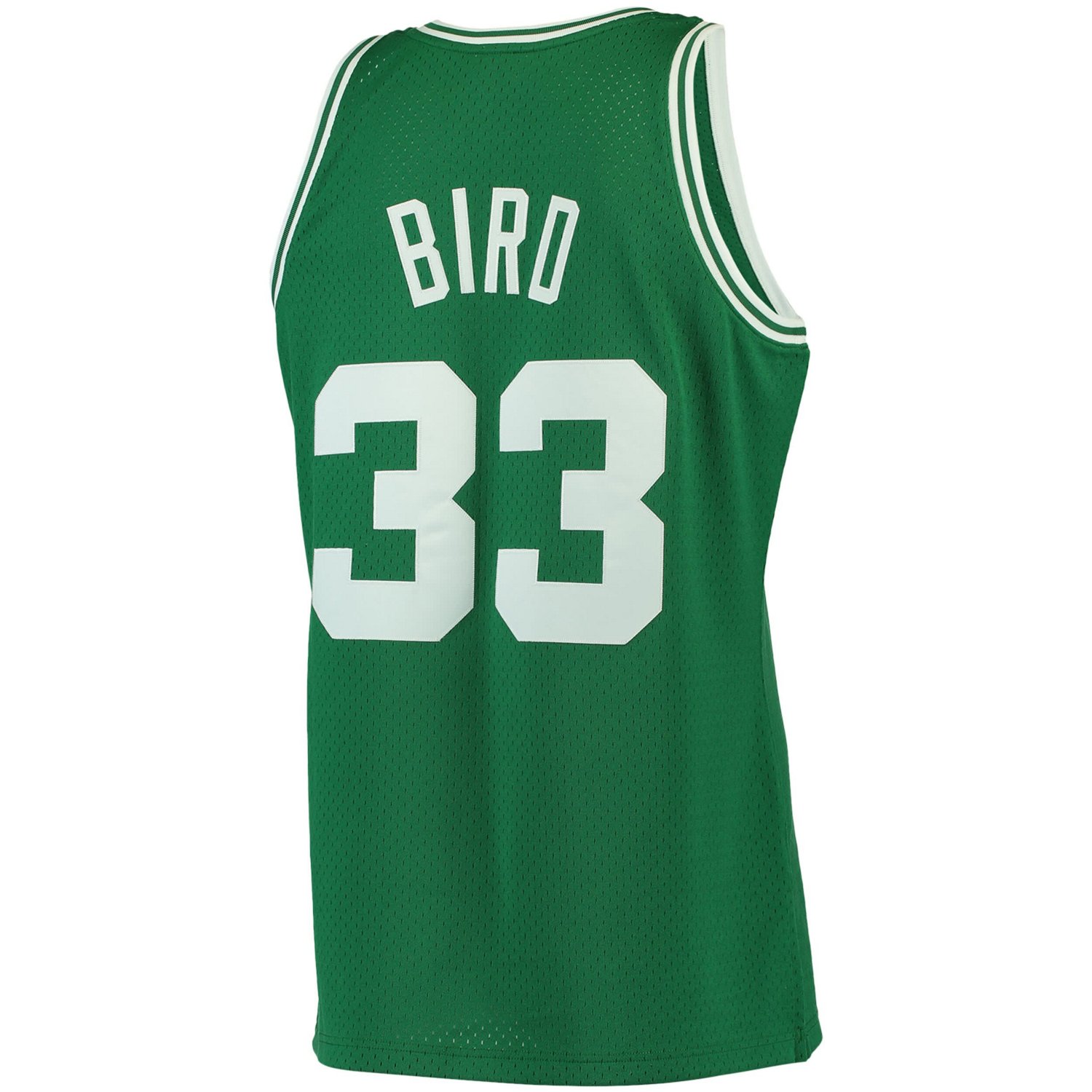 Mitchell  Ness Larry Bird Kelly Boston Celtics 1985/86 Big  Tall Hardwood Classics Swingman Jersey                               - view number 3