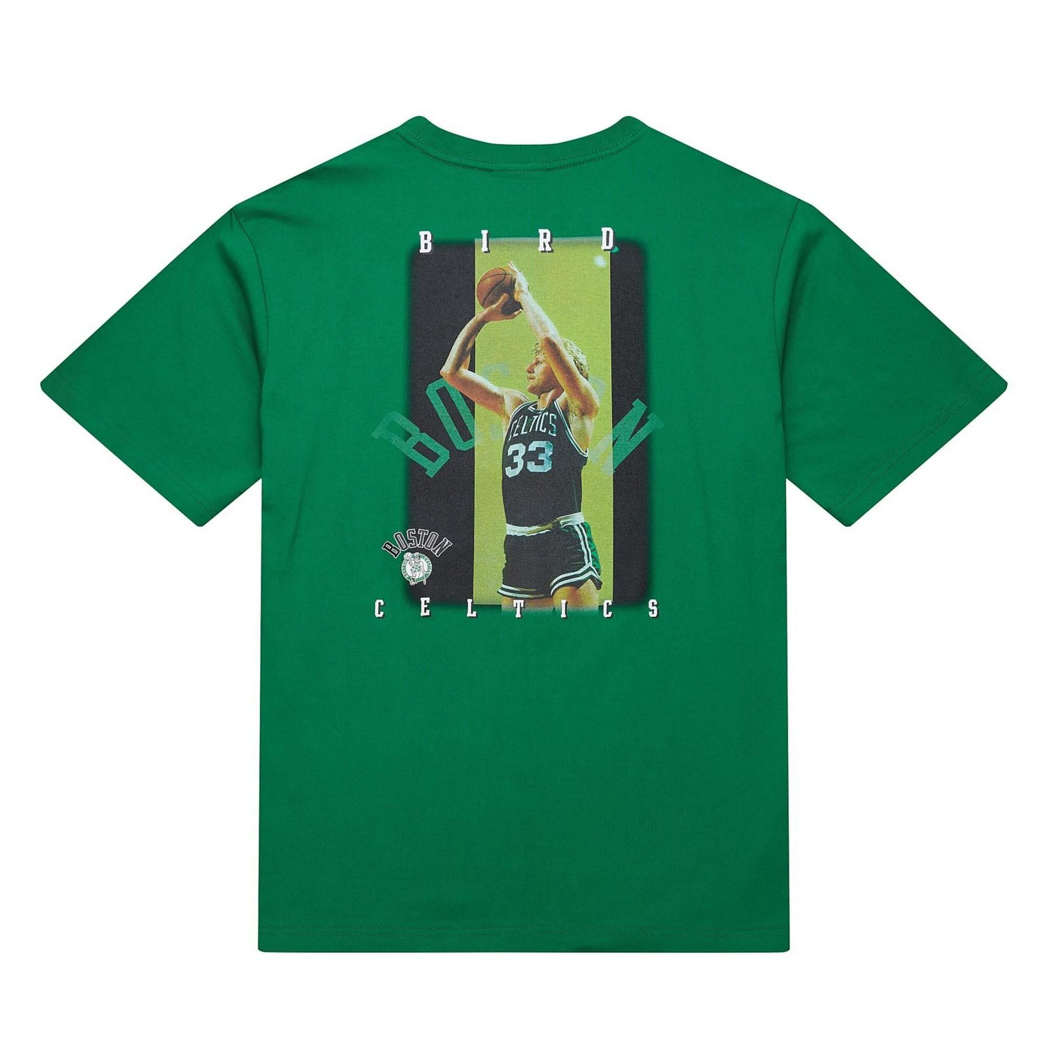 Mitchell  Ness Larry Bird Kelly Boston Celtics Hardwood Classics NBA Legends T-Shirt - view number 3