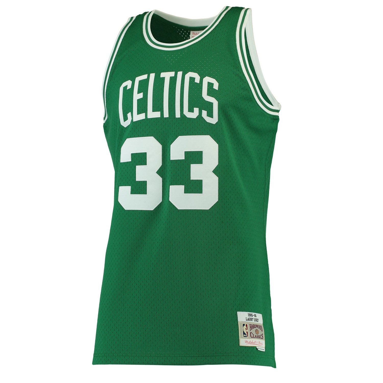 Mitchell  Ness Larry Bird Kelly Boston Celtics Hardwood Classics Swingman Jersey