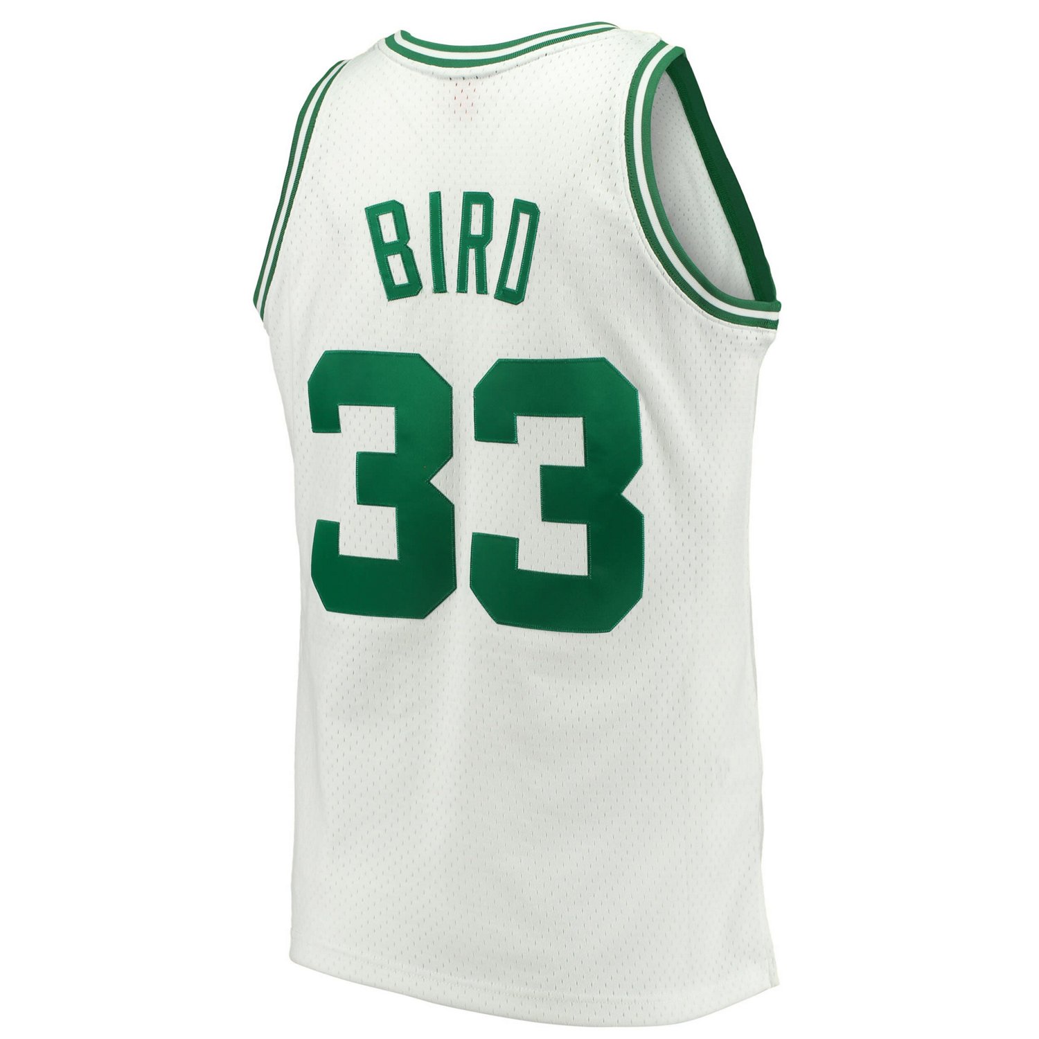 Mitchell  Ness Larry Bird Kelly Boston Celtics Hardwood Classics Swingman Jersey                                                 - view number 3