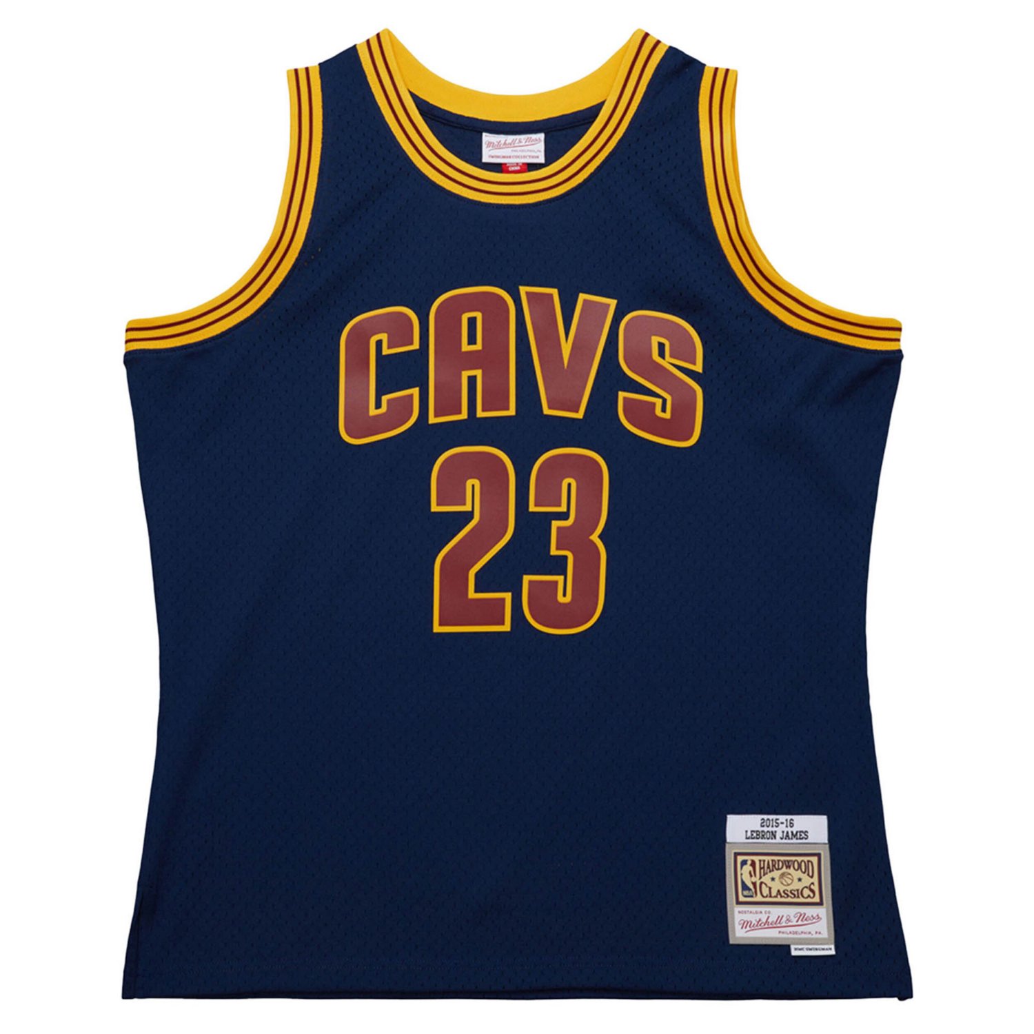 Mitchell  Ness LeBron James Cleveland Cavaliers 2015/16 Hardwood Classics Swingman Jersey                                        - view number 2