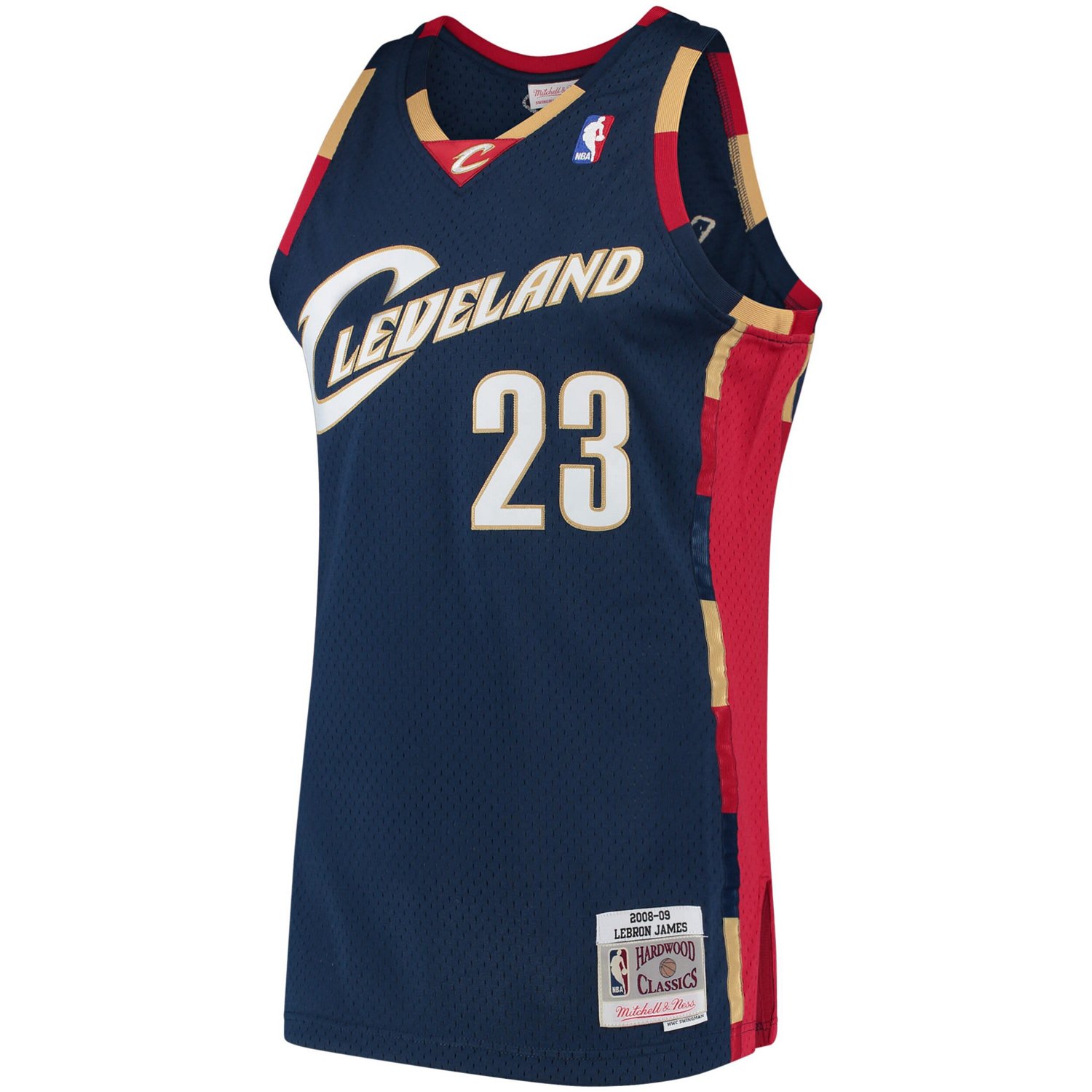 Mitchell  Ness LeBron James Cleveland Cavaliers Hardwood Classics Swingman Jersey                                                - view number 2