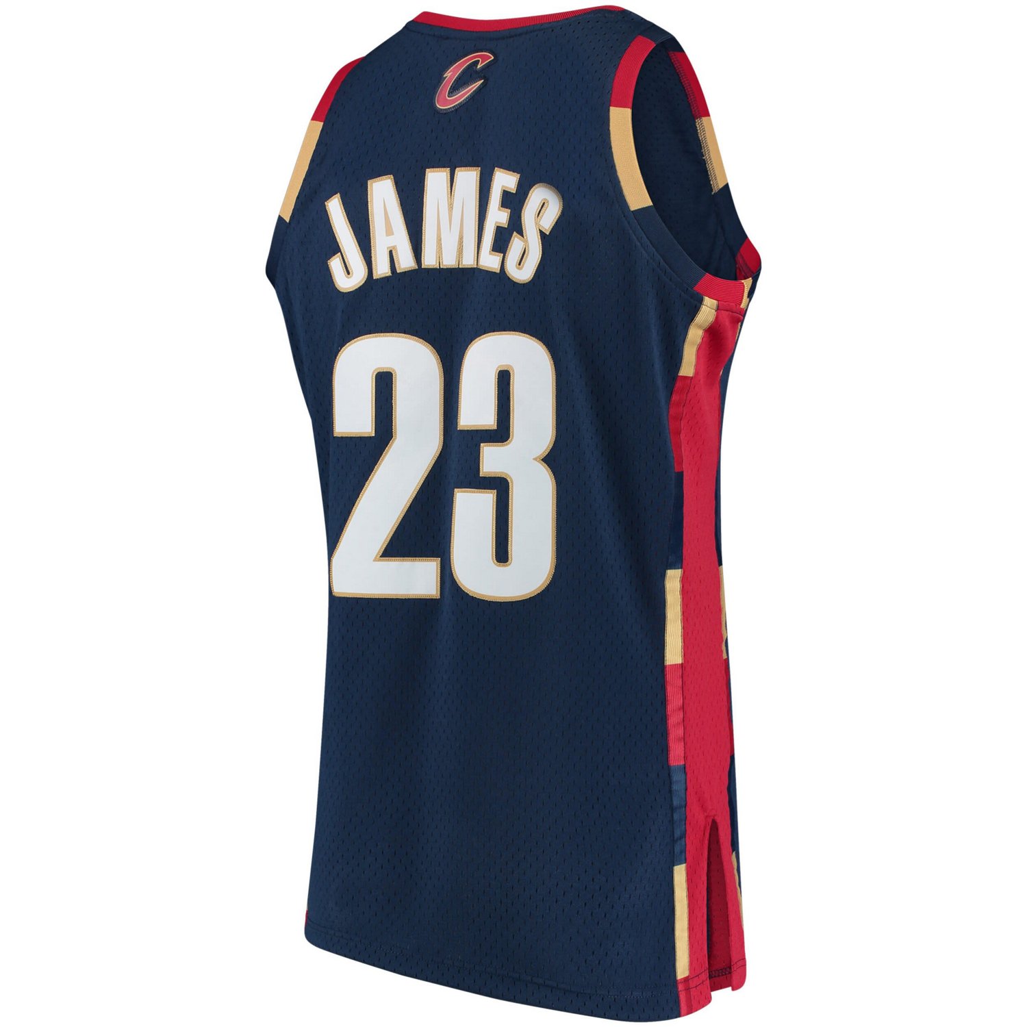 Mitchell  Ness LeBron James Cleveland Cavaliers Hardwood Classics Swingman Jersey                                                - view number 3