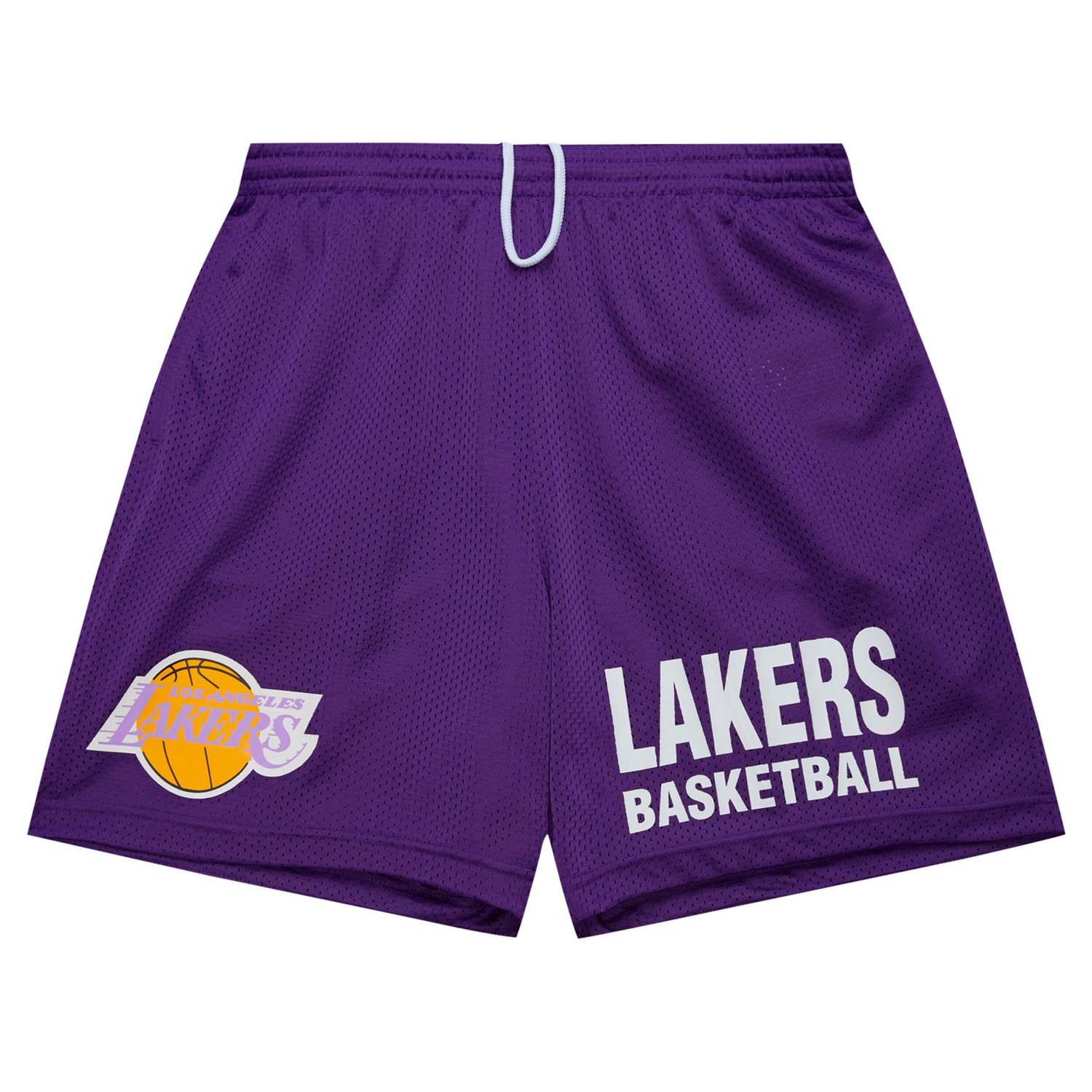 Mitchell  Ness Los Angeles Lakers Hardwood Classics Gameday Mesh Shorts - view number 2