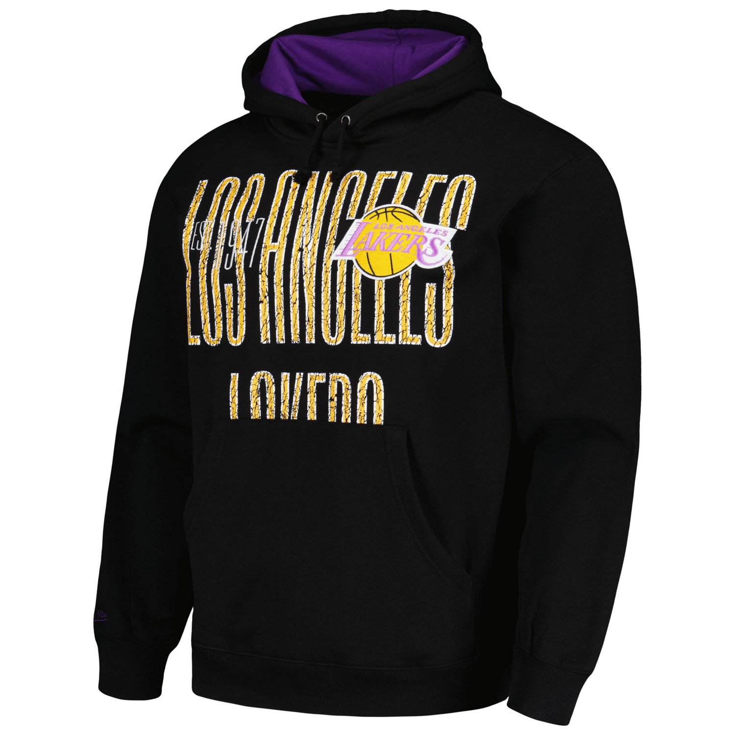 Mitchell  Ness Los Angeles Lakers Hardwood Classics OG 20 Pullover Hoodie                                                        - view number 2