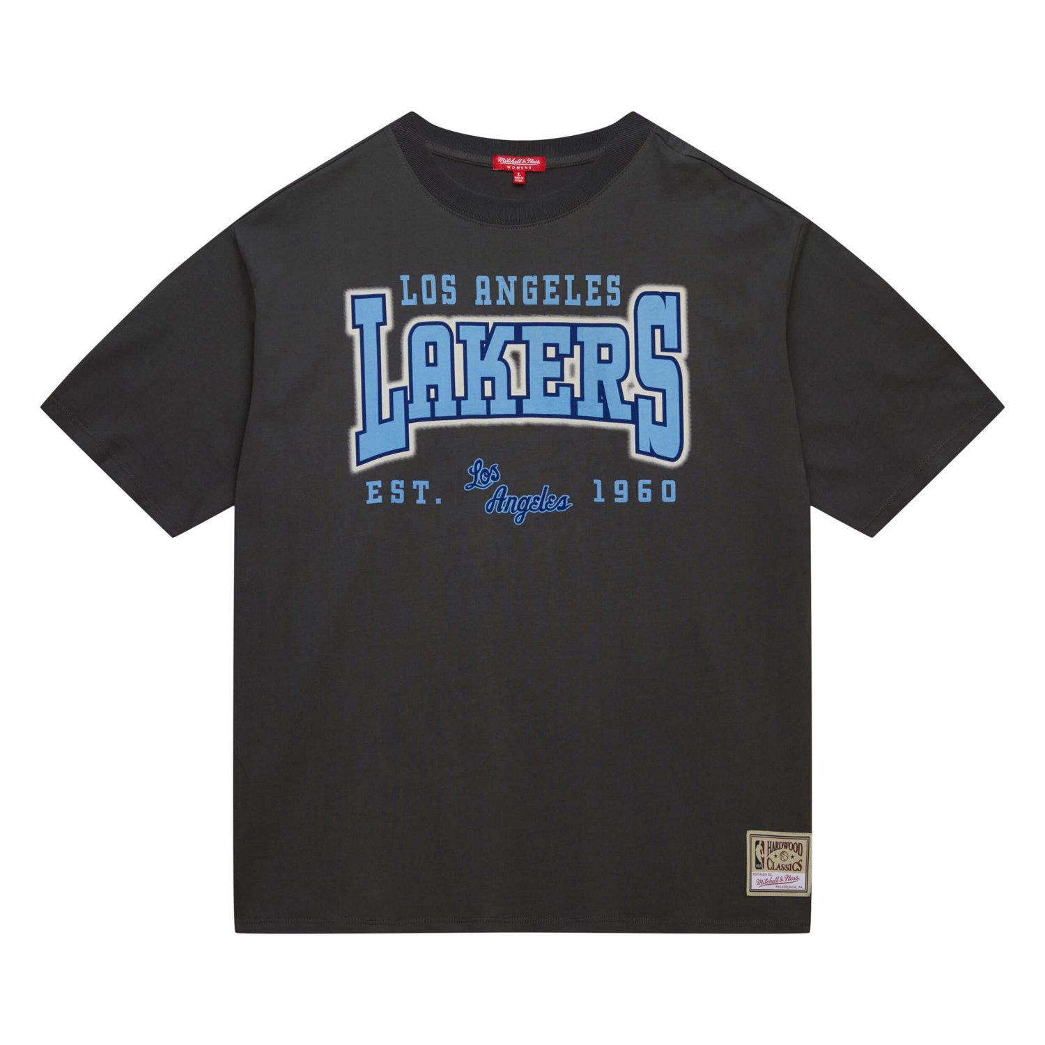 Mitchell  Ness Los Angeles Lakers Hardwood Classics Oversized Boyfriend T-Shirt                                                  - view number 2
