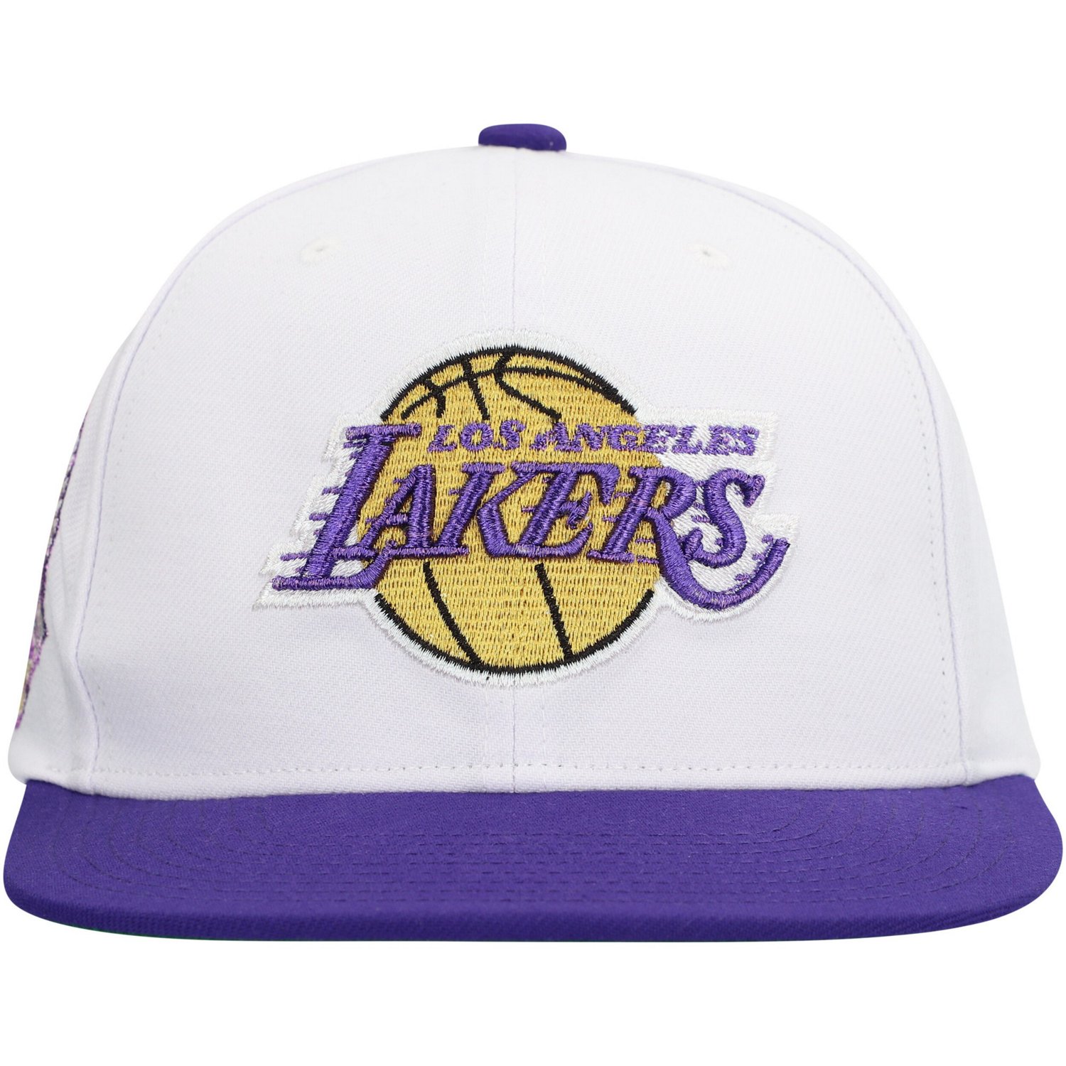Mitchell  Ness Los Angeles Lakers Soul Logo Shine 2-Tone Snapback Hat - view number 2