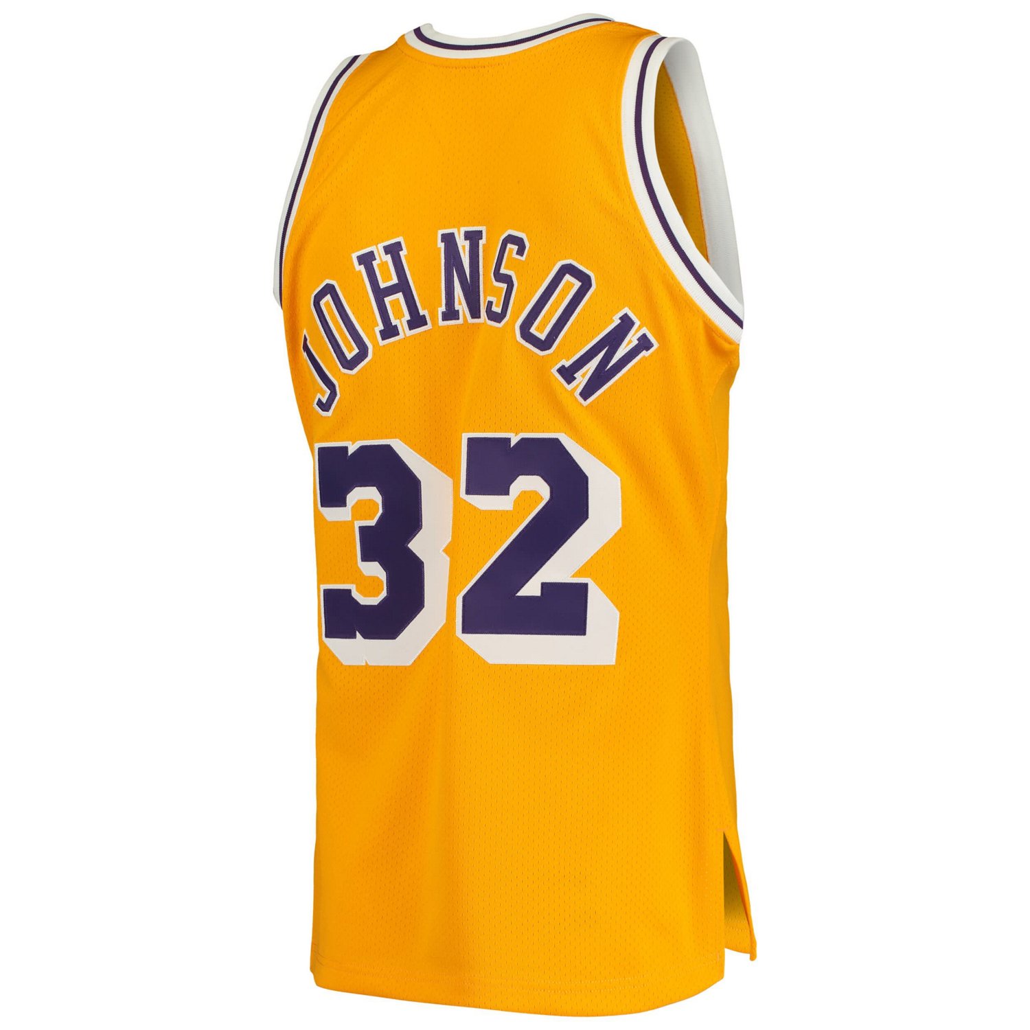 Mitchell  Ness Magic Johnson Los Angeles Lakers 1984/85 Hardwood Classics Authentic Jersey                                       - view number 3