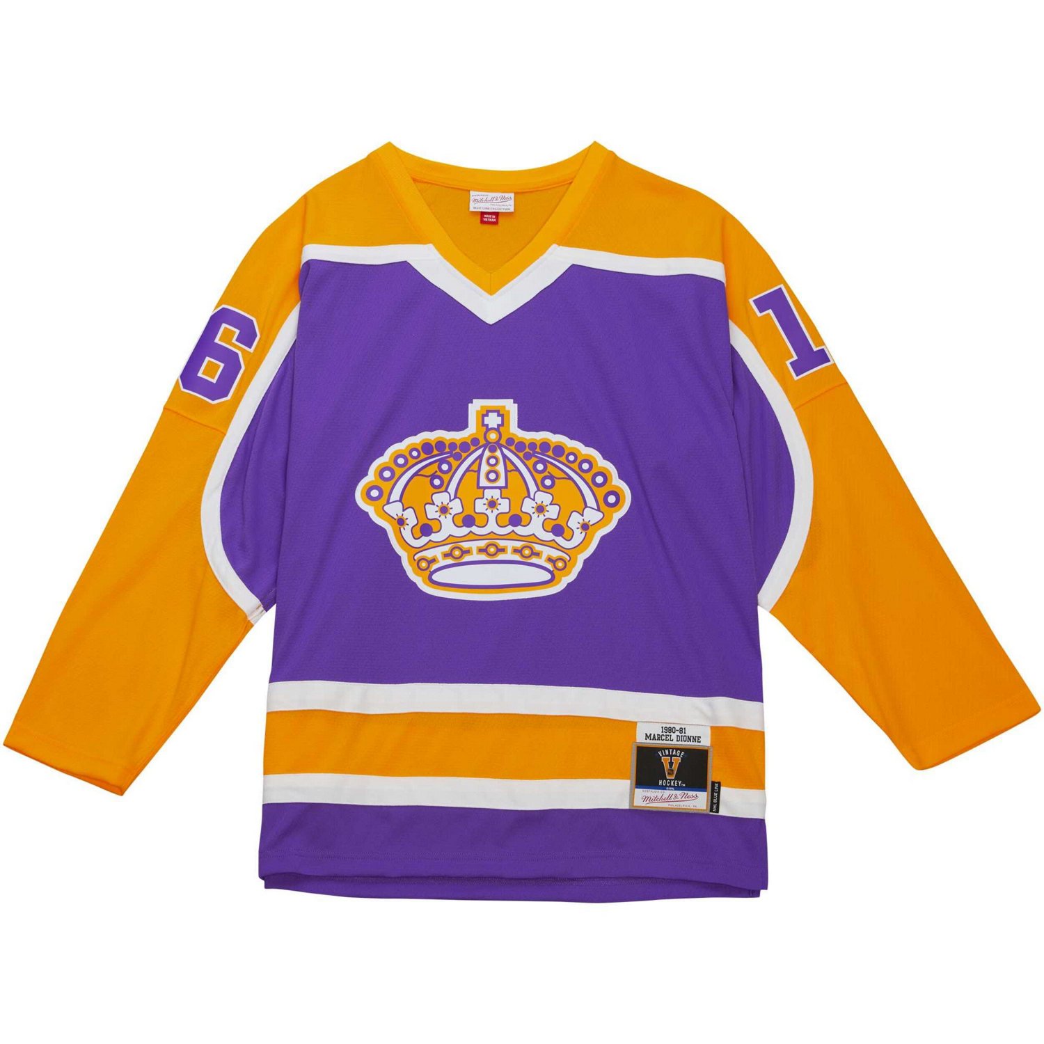 Mitchell  Ness Marcel Dionne Los Angeles Kings 1980/81 Blue Line Player Jersey                                                   - view number 2