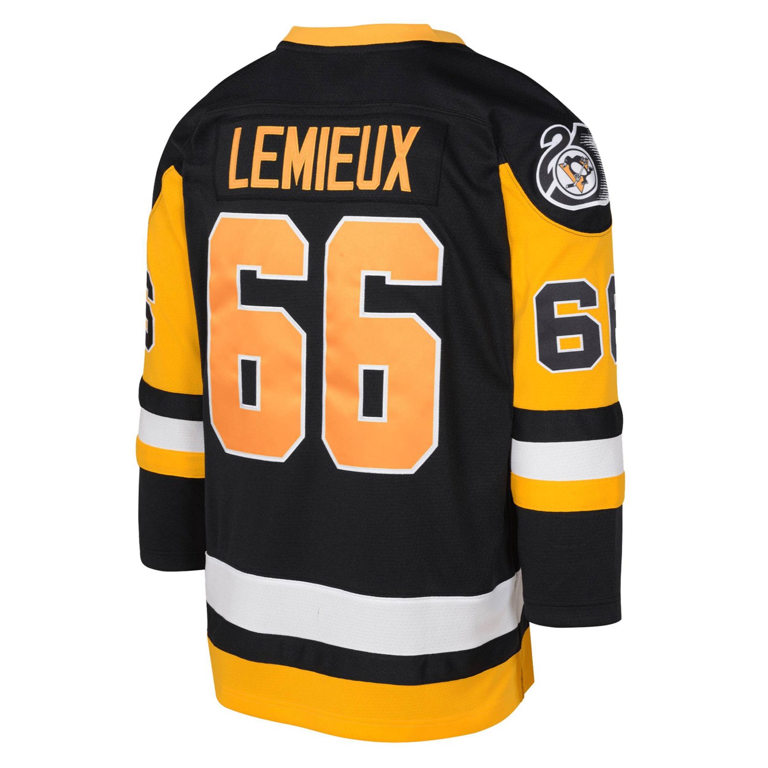 Mitchell  Ness Mario Lemieux Pittsburgh Penguins 1991 92 Blue Line 20 Player Jersey - view number 3