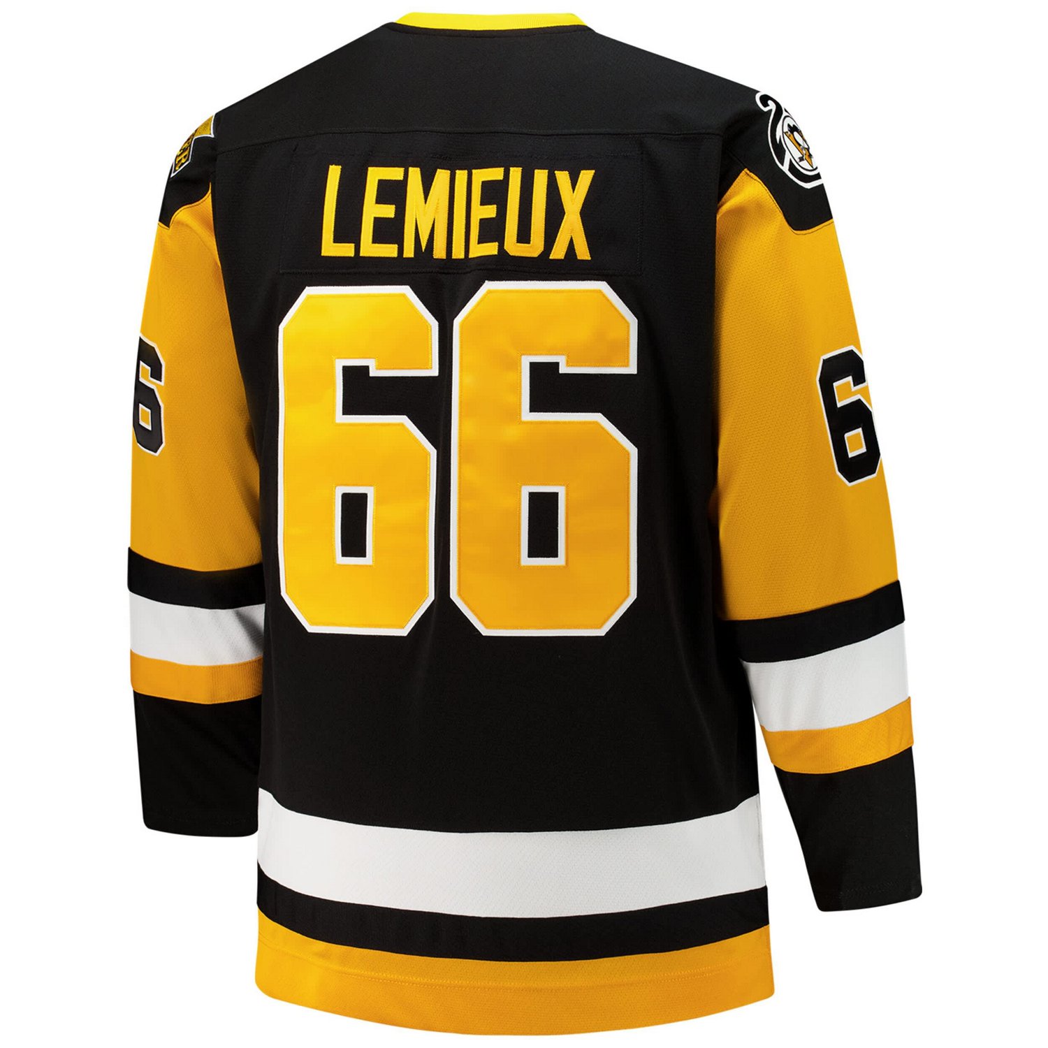 Mitchell  Ness Mario Lemieux Pittsburgh Penguins Big  Tall 1991 92 Blue Line 20 Jersey - view number 3